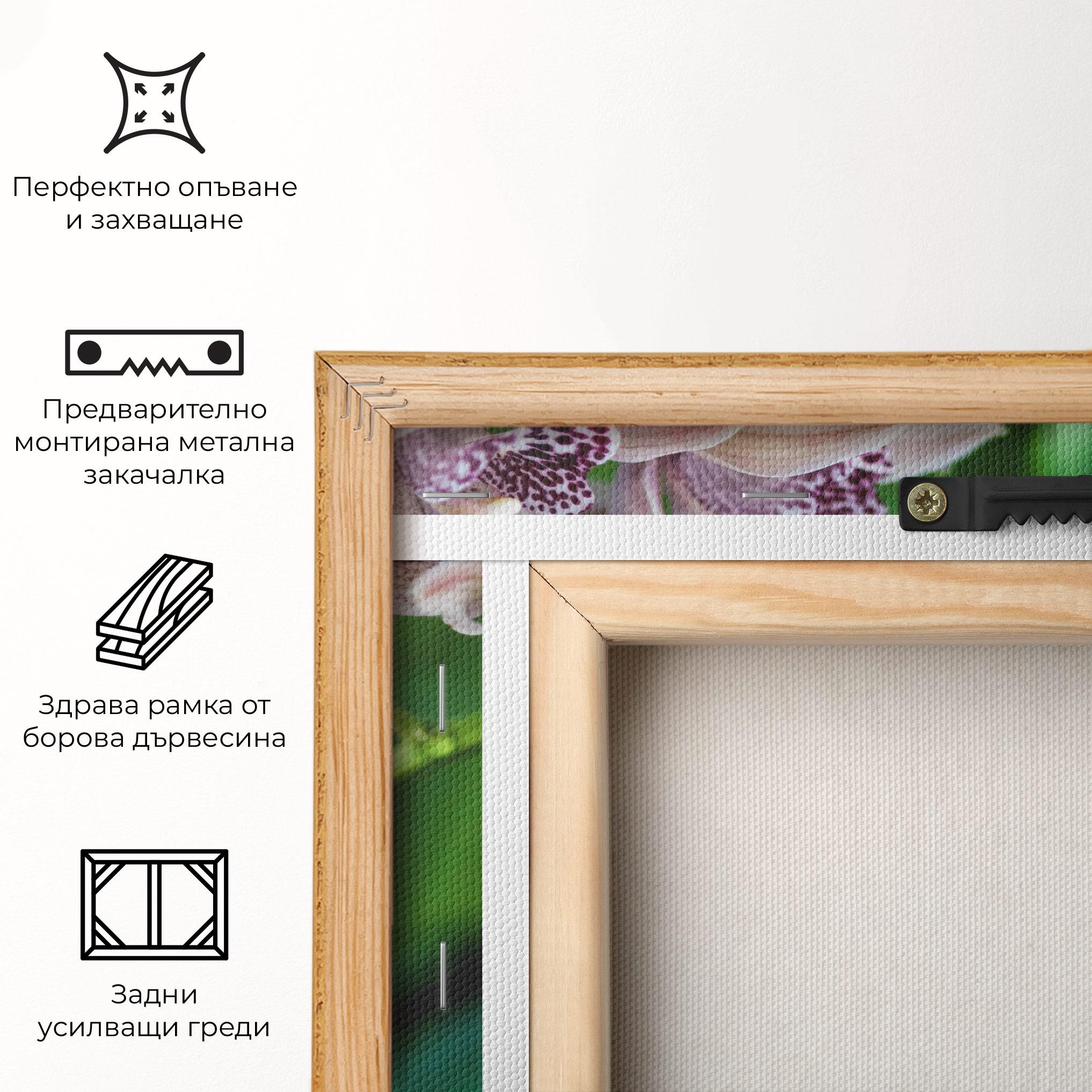 Картина на платно Cymbidium Orchid mockup 5