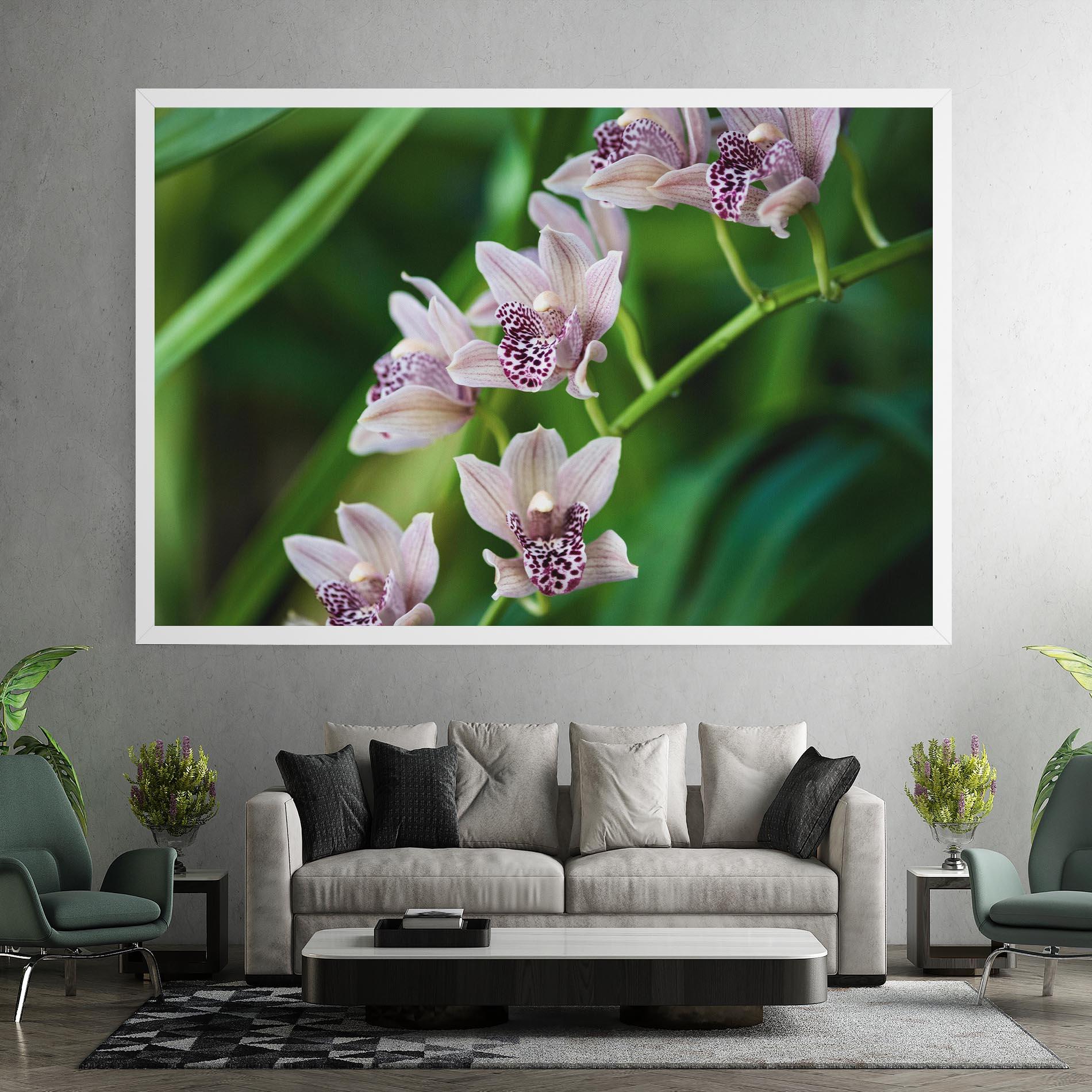 Картина на платно Cymbidium Orchid mockup 7