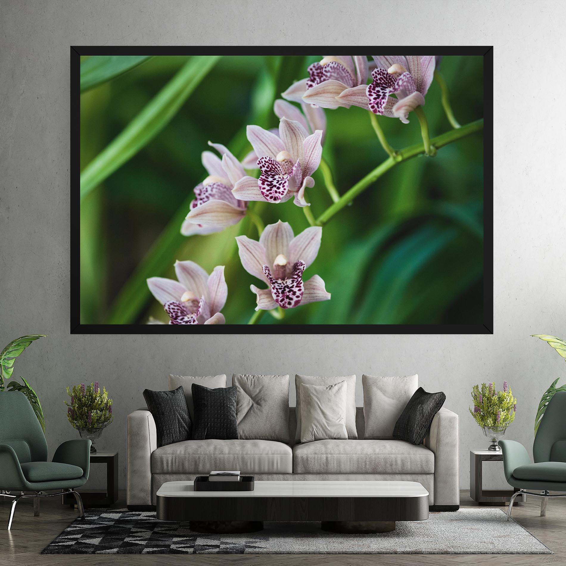 Картина на платно Cymbidium Orchid mockup 7