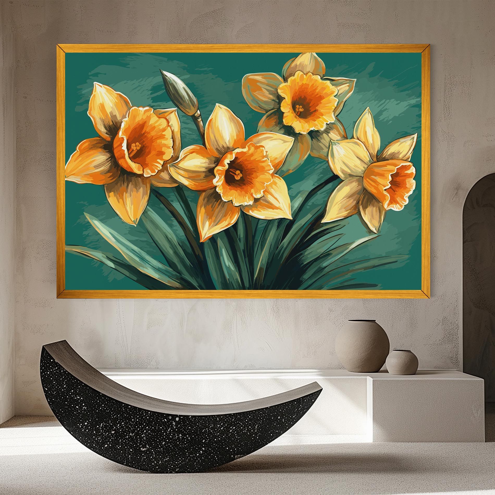 Yellow Wild Flower mockup 8