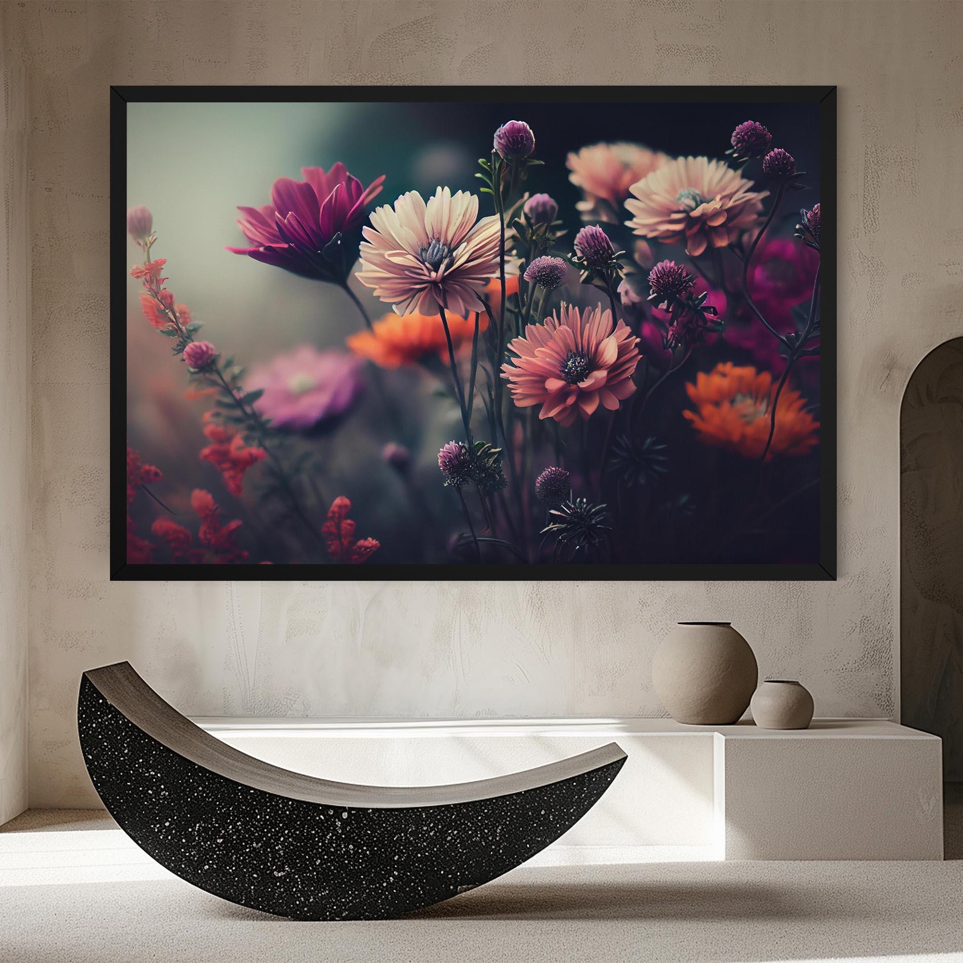 Картина на платно Beautiful Flower Garden mockup 8