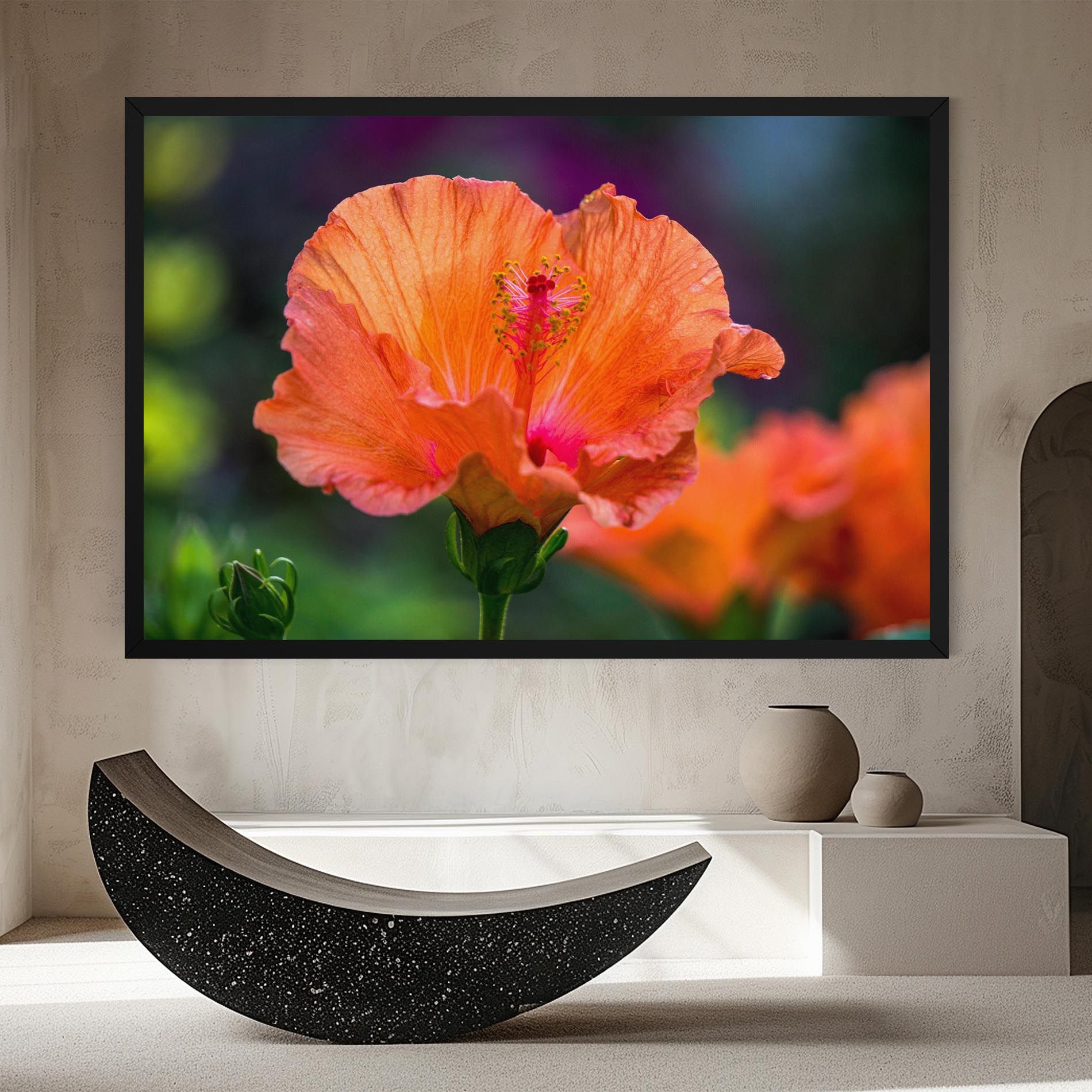 Orange Wild Flower mockup 8