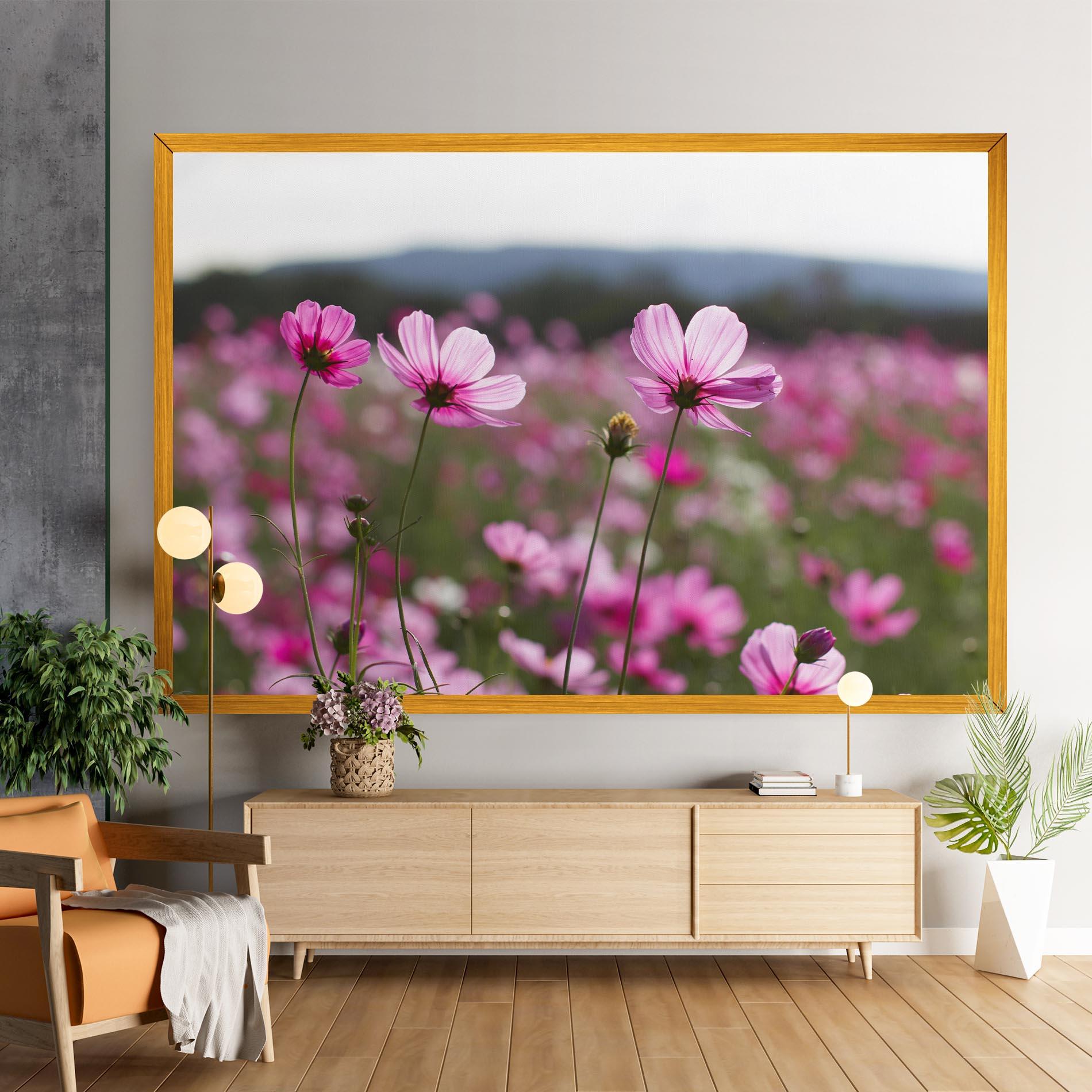 Картина на платно Cosmos Flower mockup 9