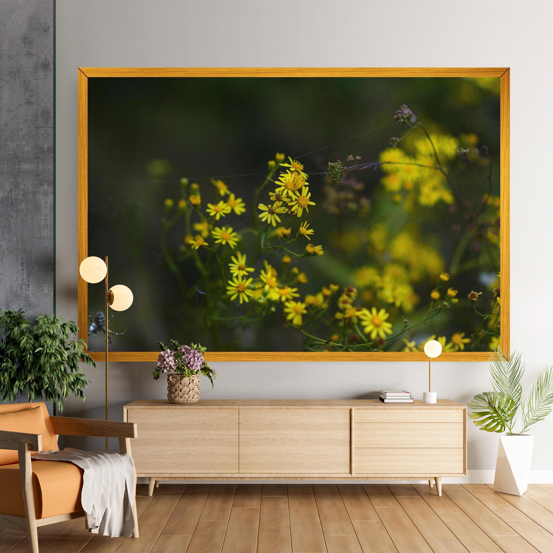 Картина на платно Small Wild Flowers mockup 9