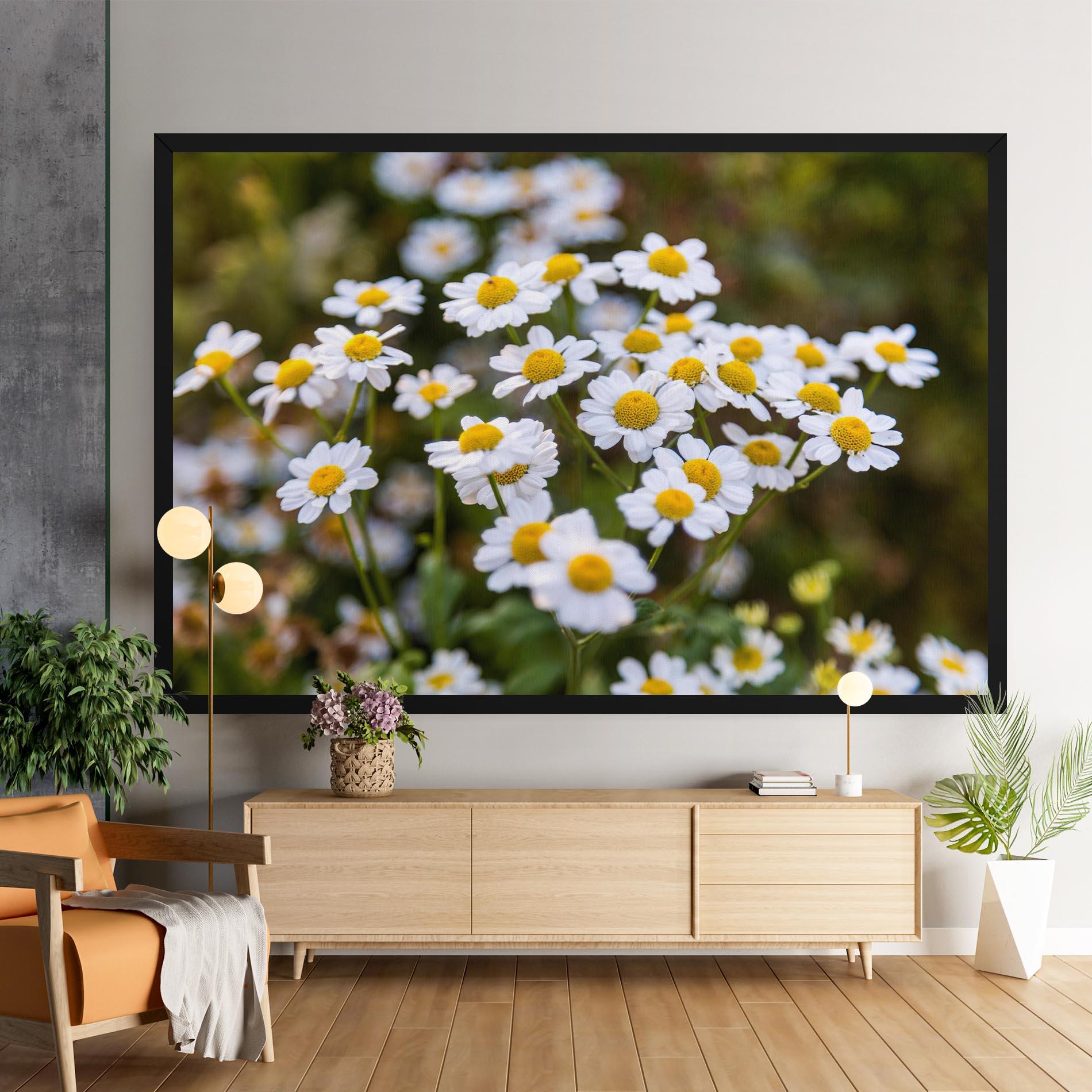 Картина на платно Flowers Garden mockup 9