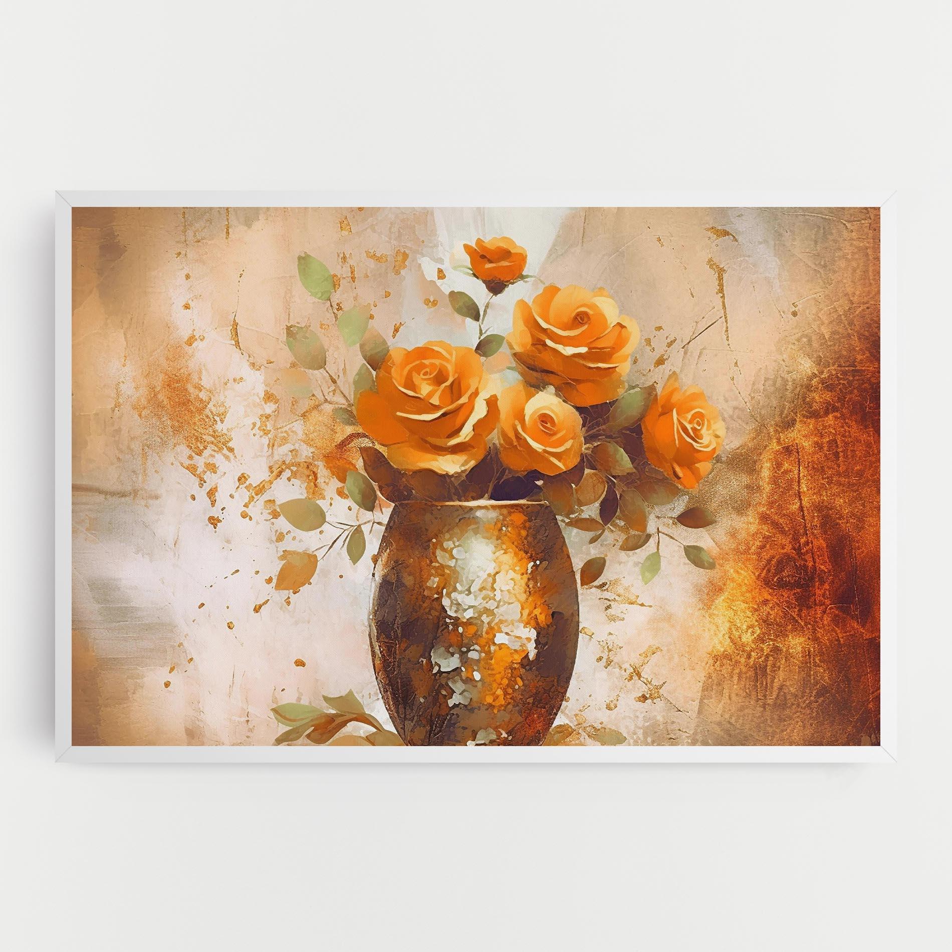 Картина на платно Brown Vase Art mockup 0