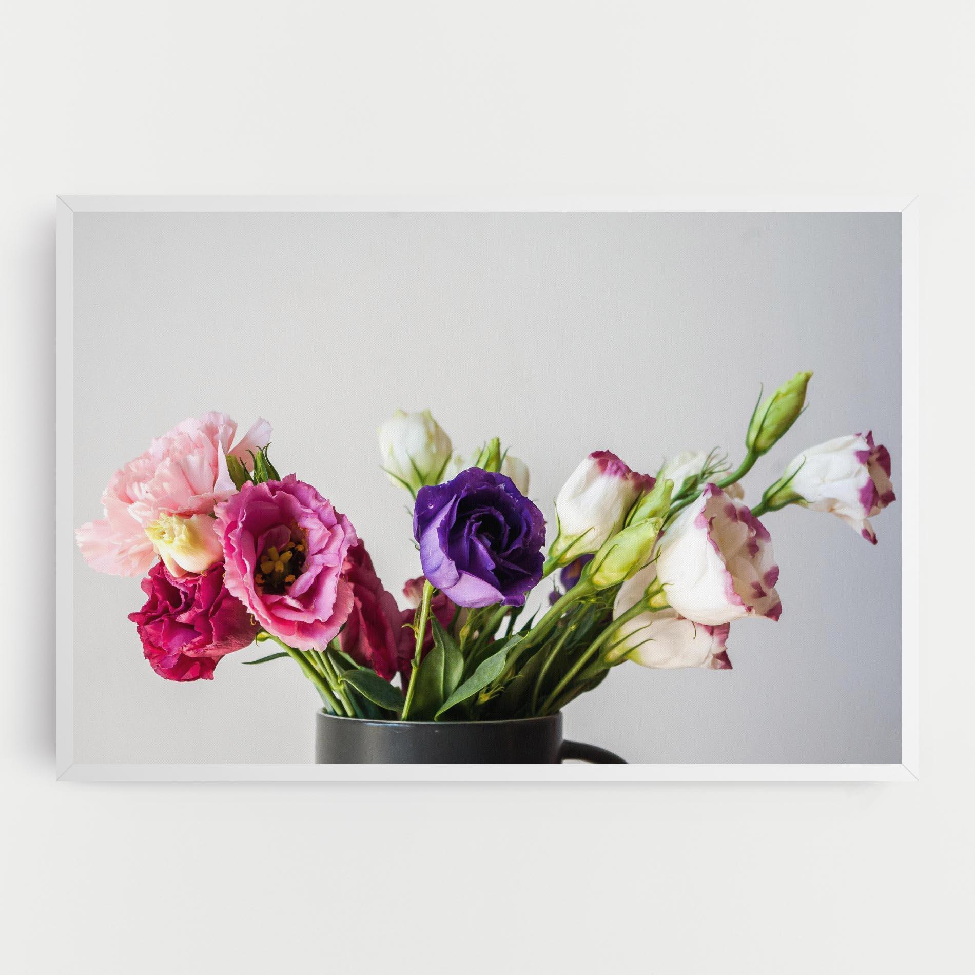 Картина на платно Flowers In Vase mockup 0