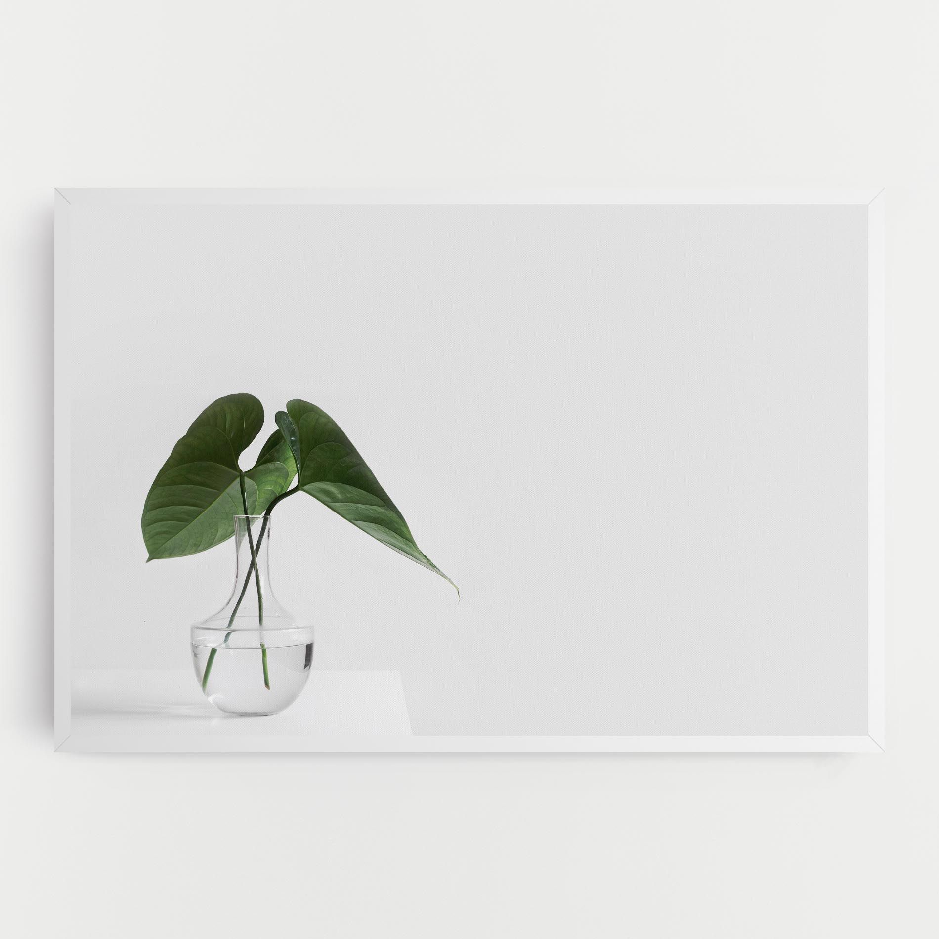 White Table Vase mockup 0