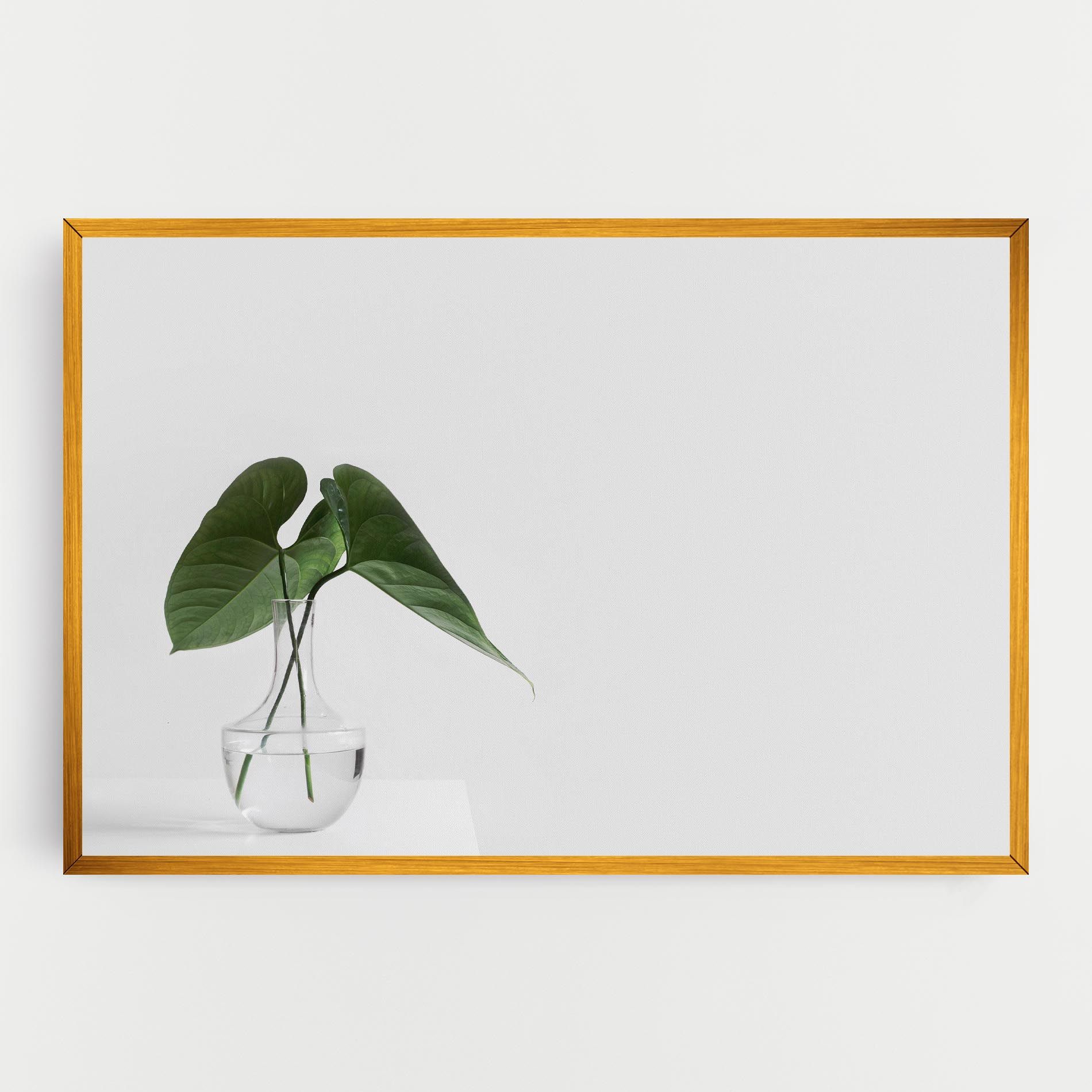 White Table Vase mockup 0