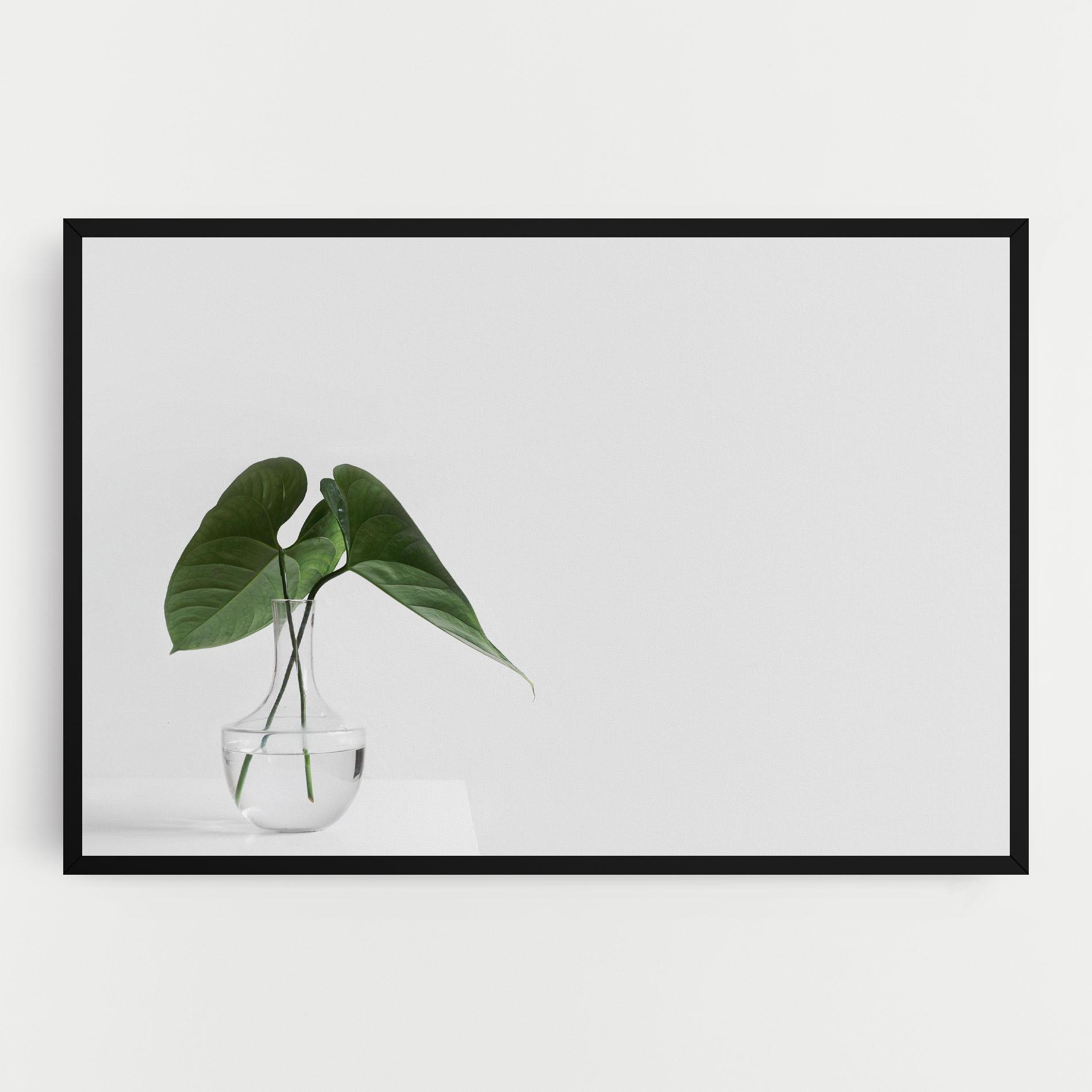 Картина на платно White Table Vase mockup 0