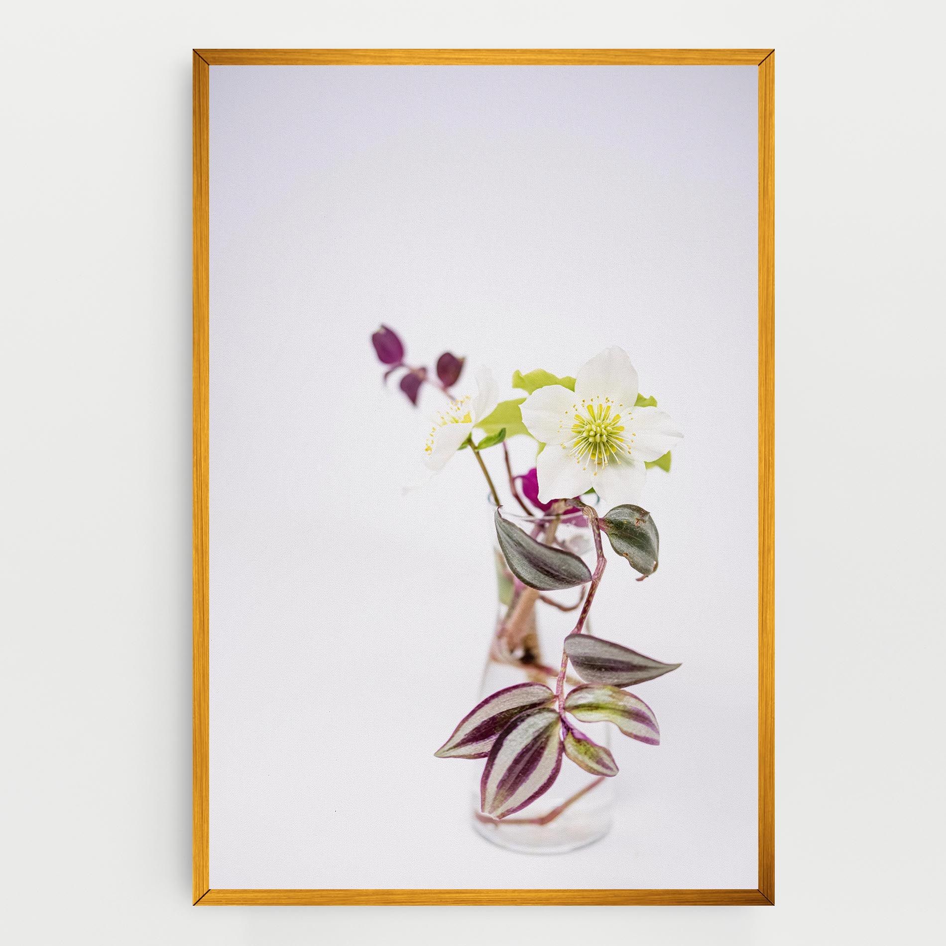 Pretty Leaf Vase mockup 0