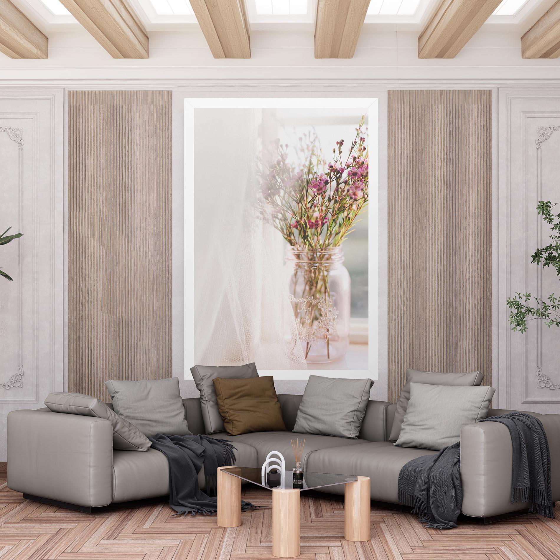 Картина на платно Field Flowers Vase mockup 6