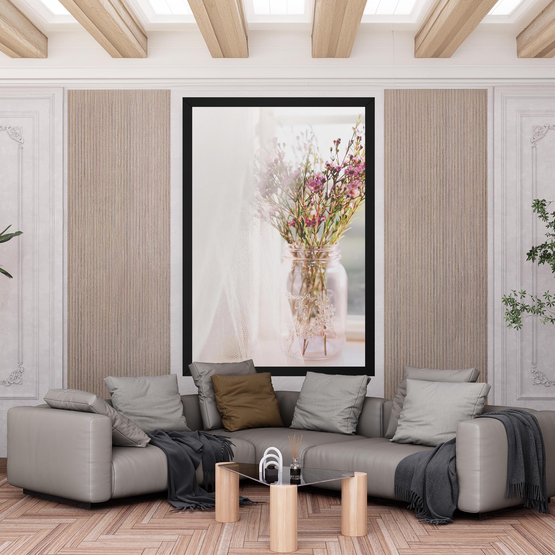 Картина на платно Field Flowers Vase mockup 6