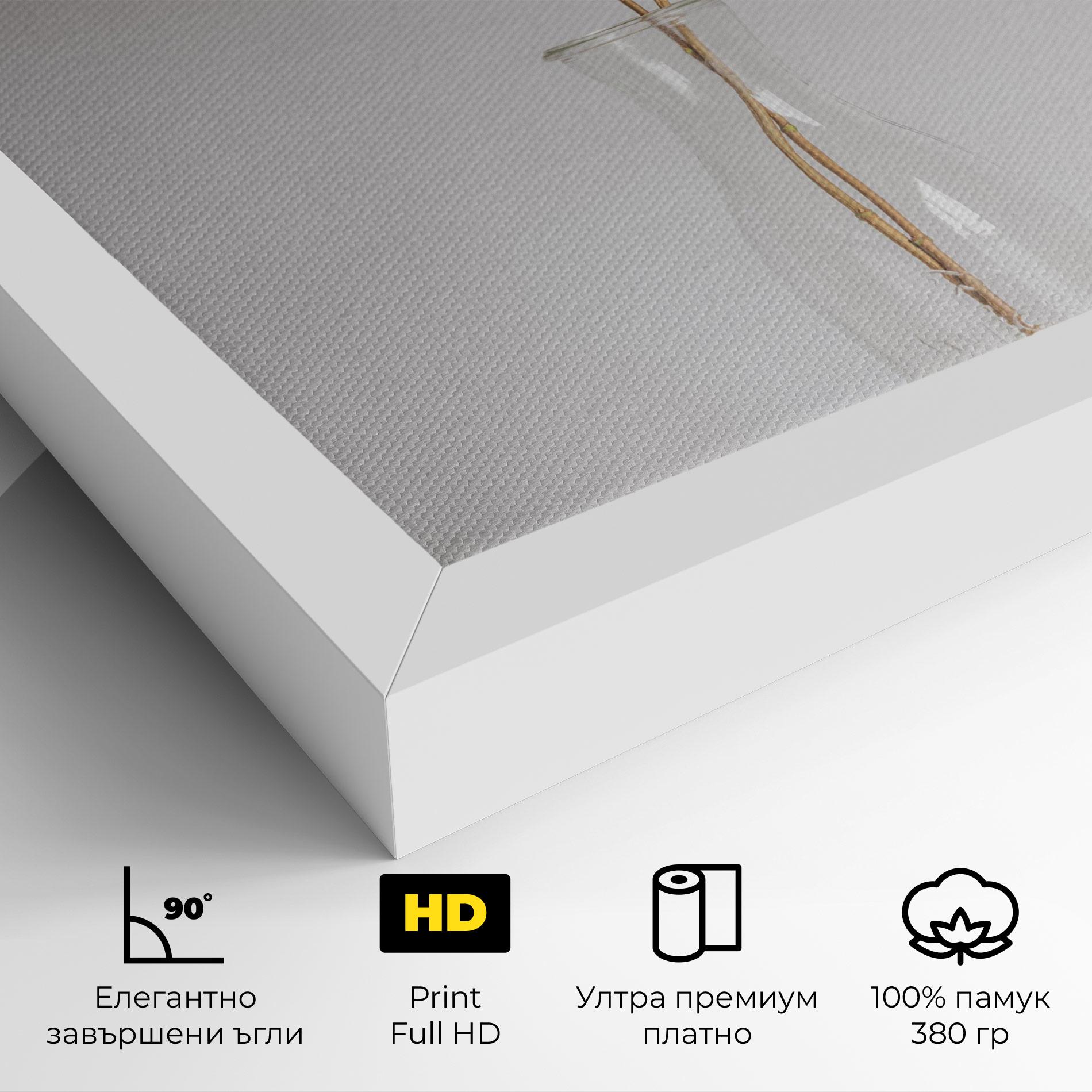 Картина на платно Pretty Flower Vase mockup 4