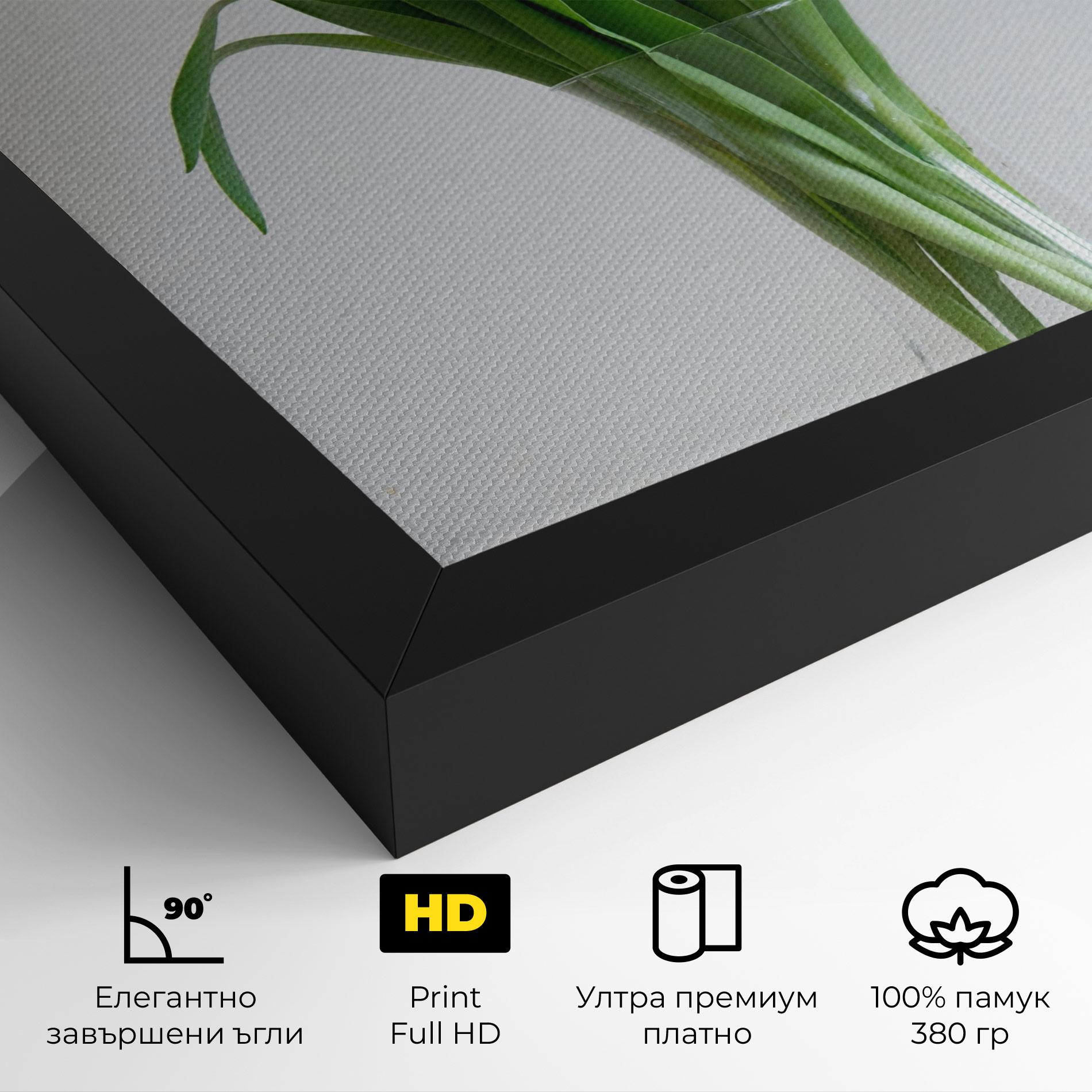 Картина на платно Pretty Tulips Vase mockup 4