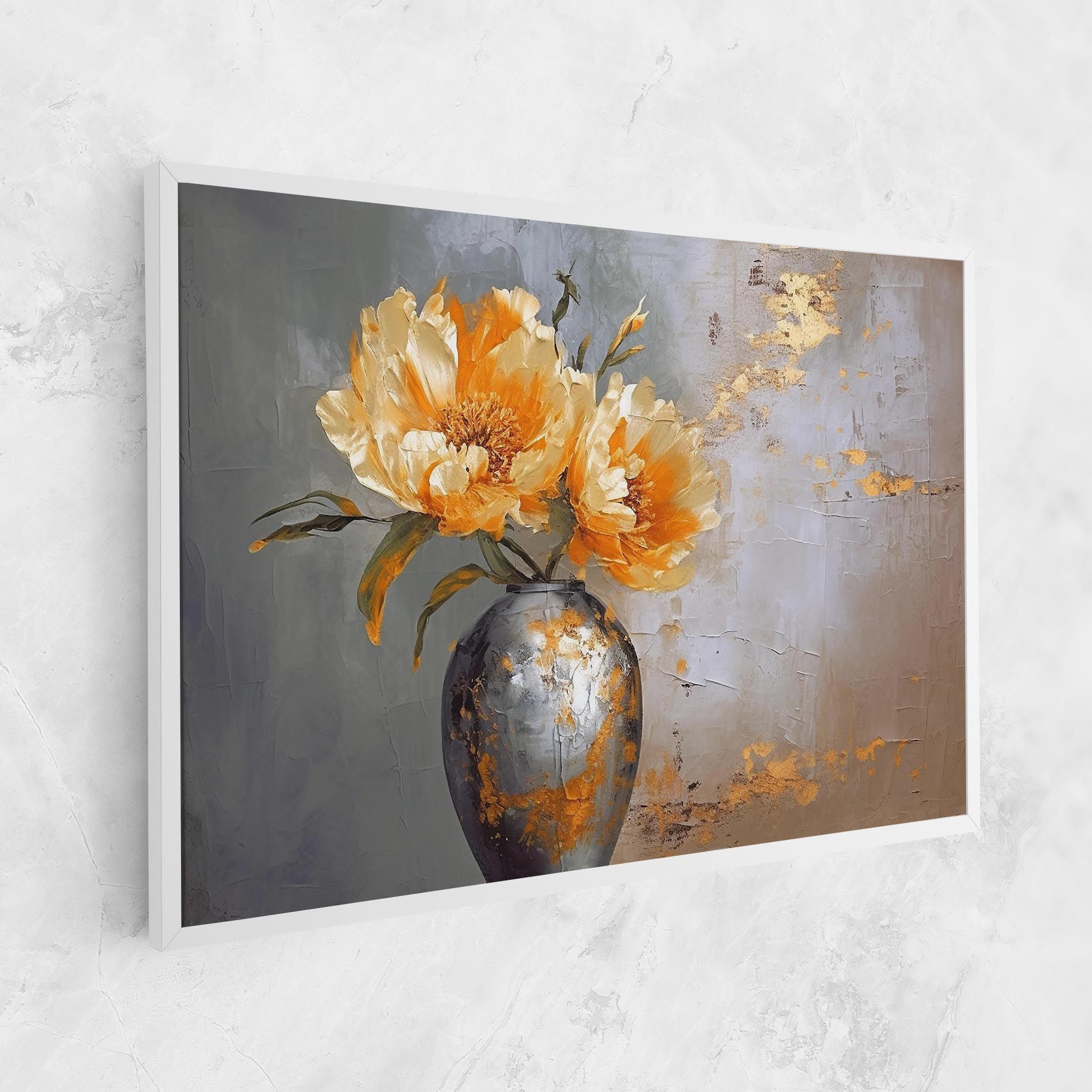 Grey Painting Vase mockup 1