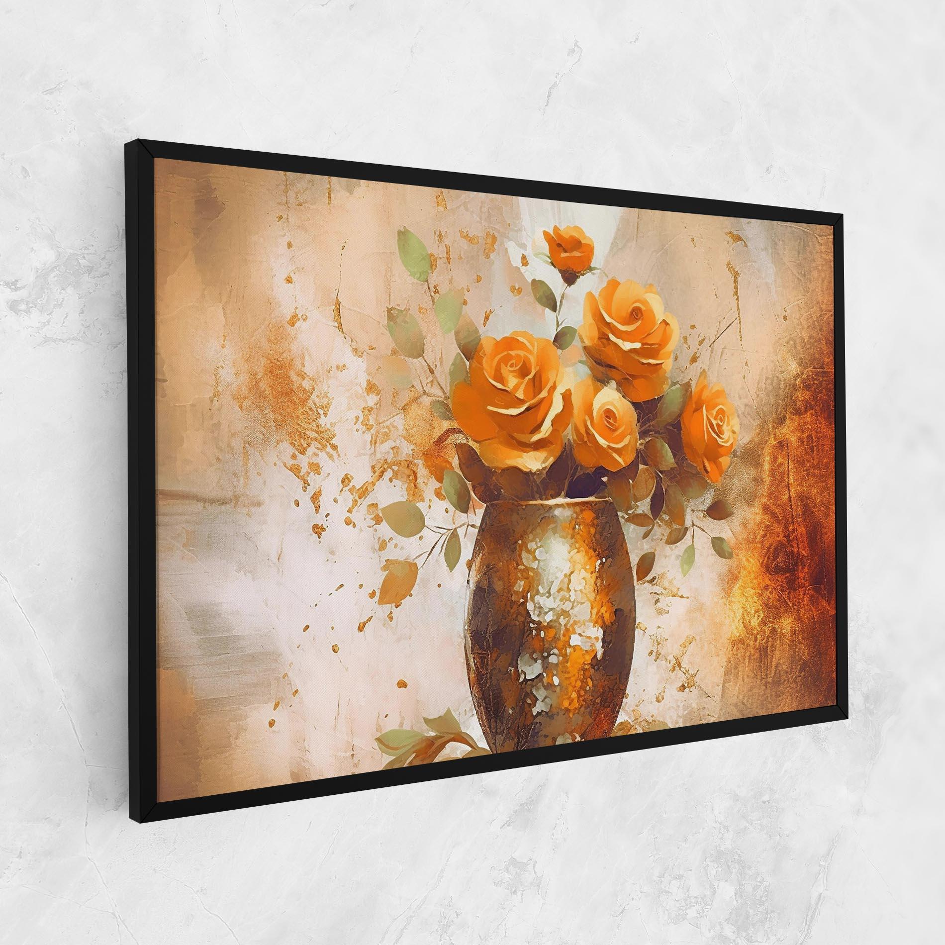 Картина на платно Brown Vase Art mockup 1
