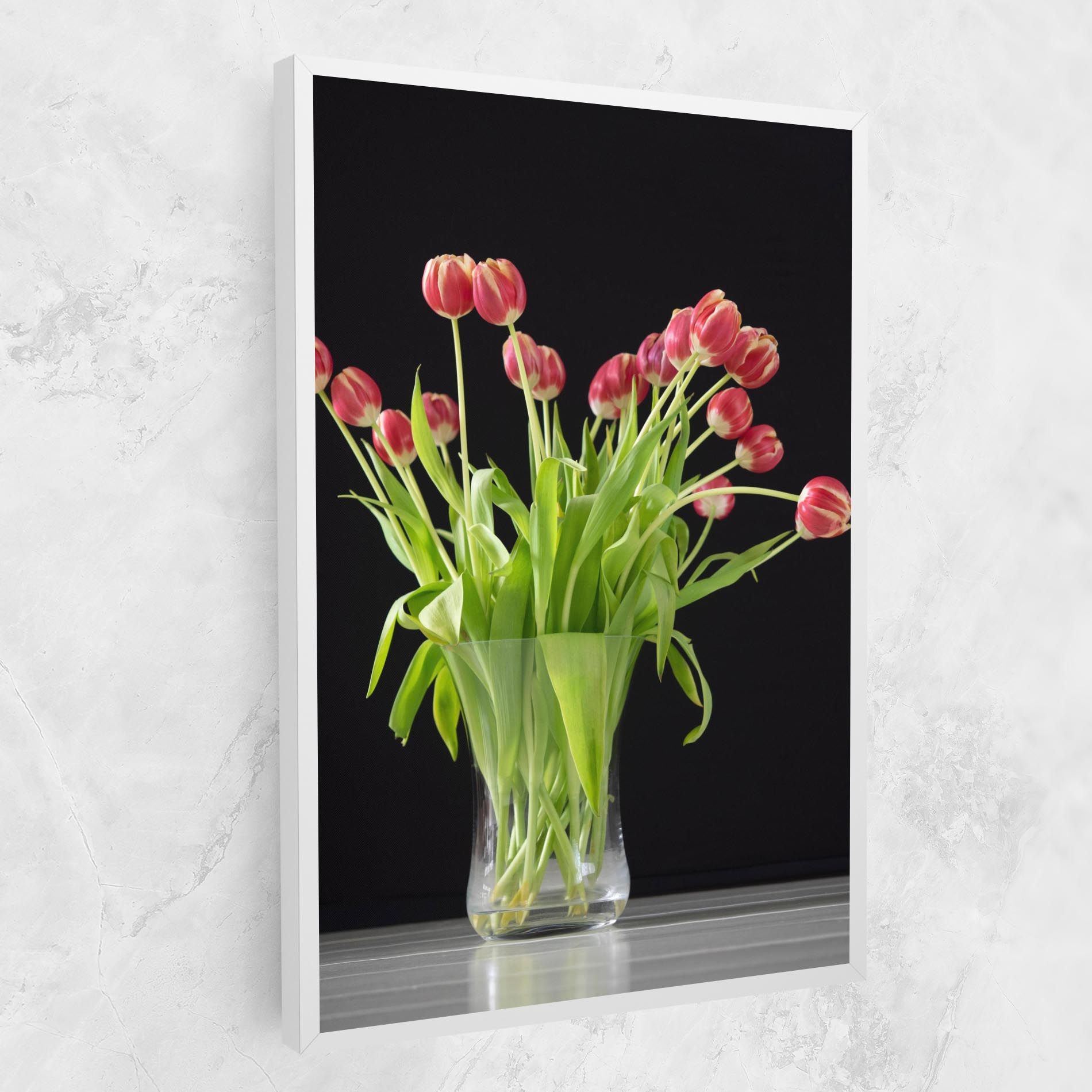 Tiny Tulips Vase mockup 1