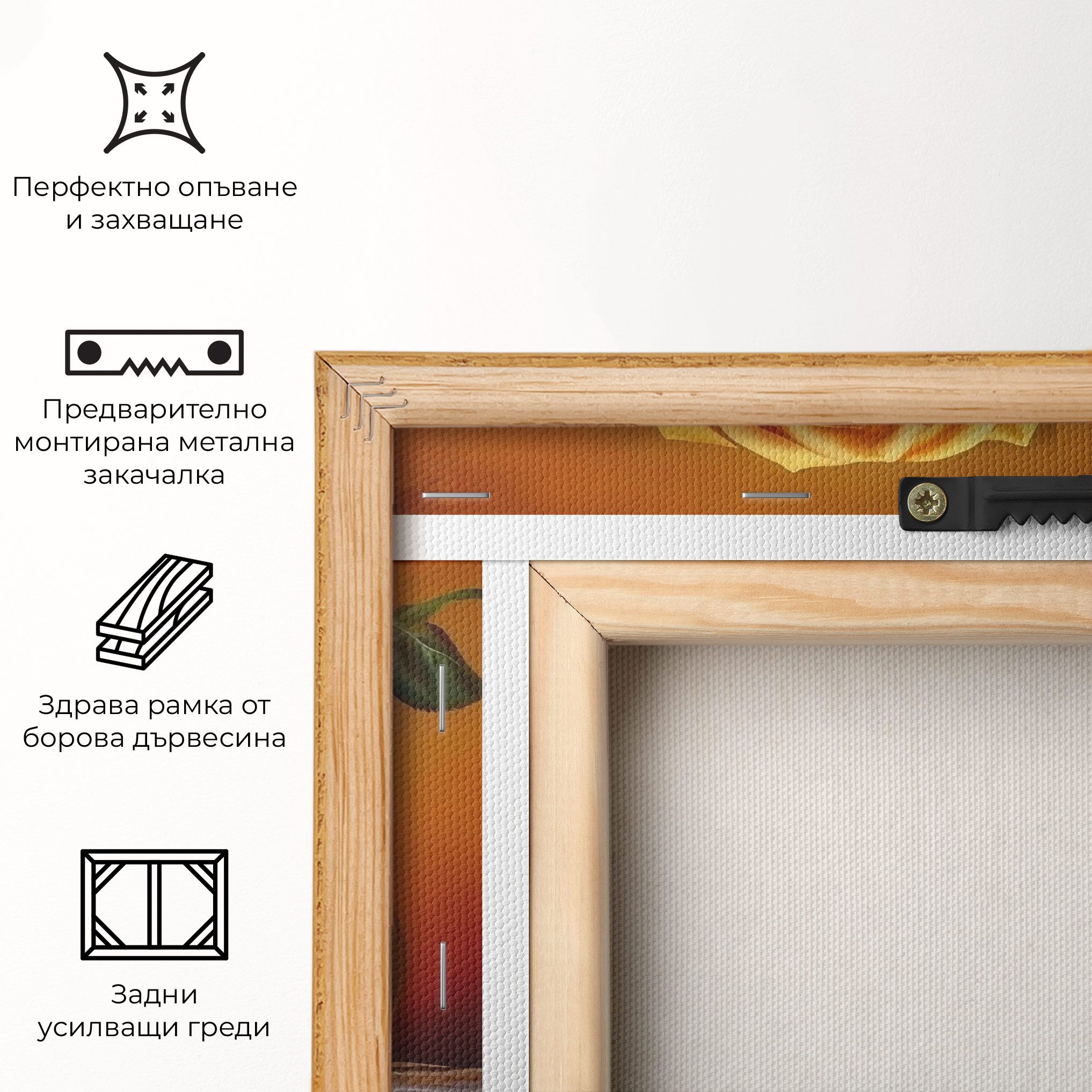 Orange Roses Vase mockup 5