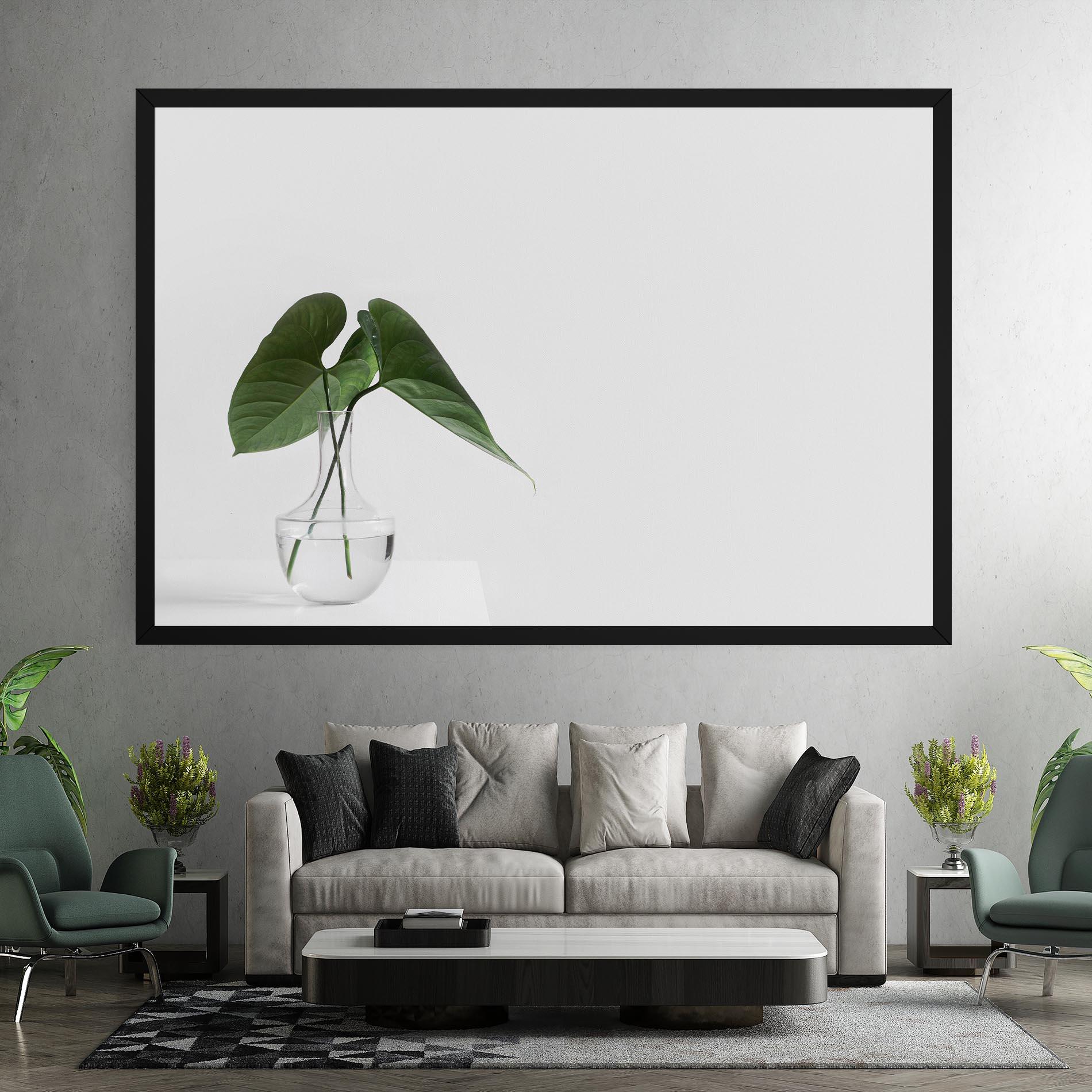 Картина на платно White Table Vase mockup 7