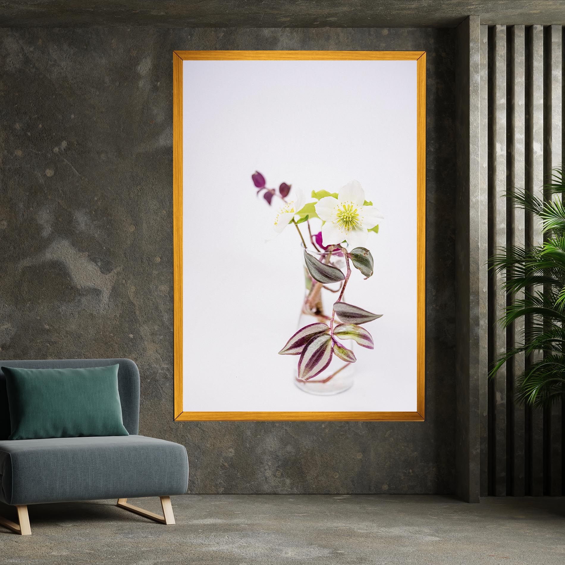 Pretty Leaf Vase mockup 7