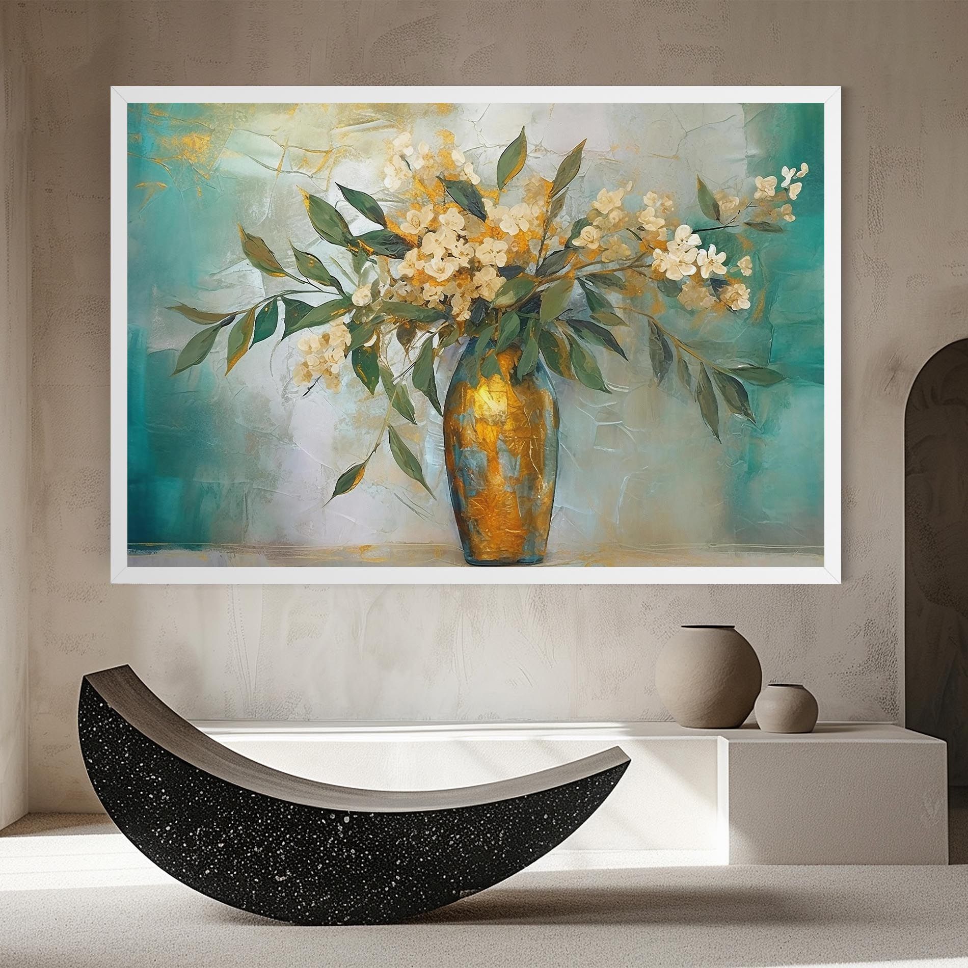 Abstract Vase Art mockup 8