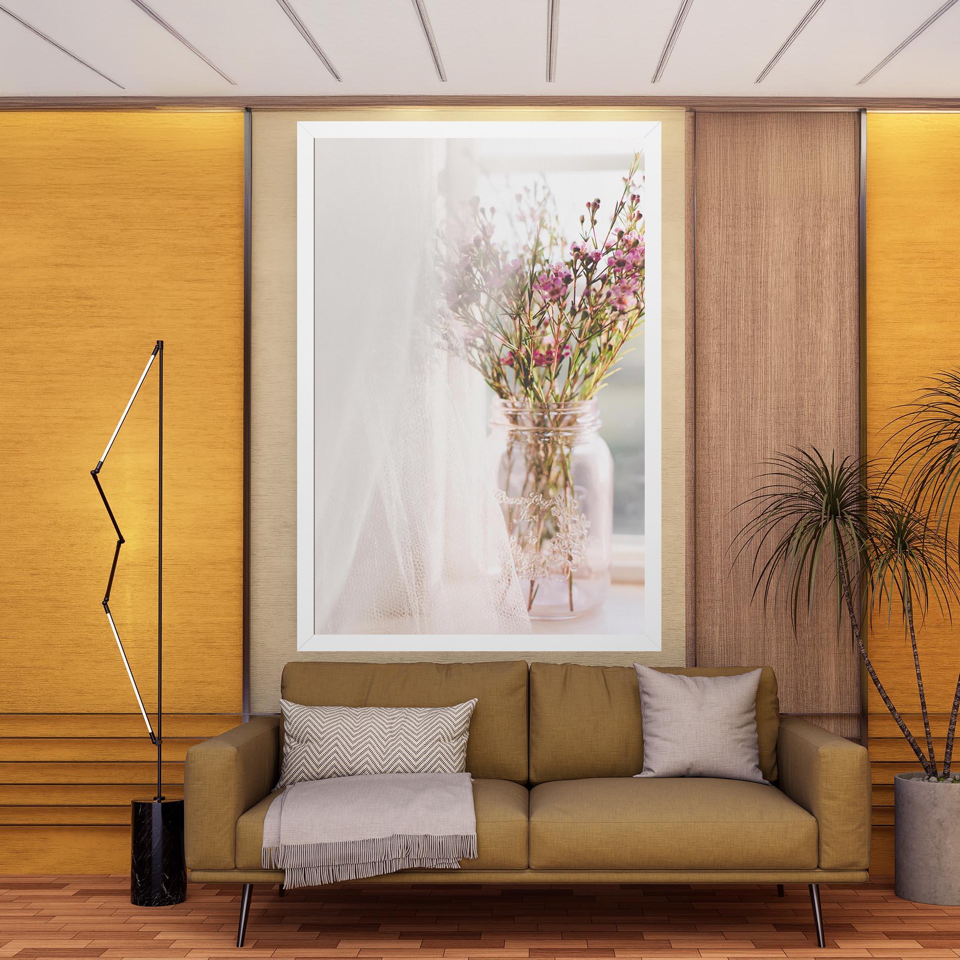 Картина на платно Field Flowers Vase mockup 9