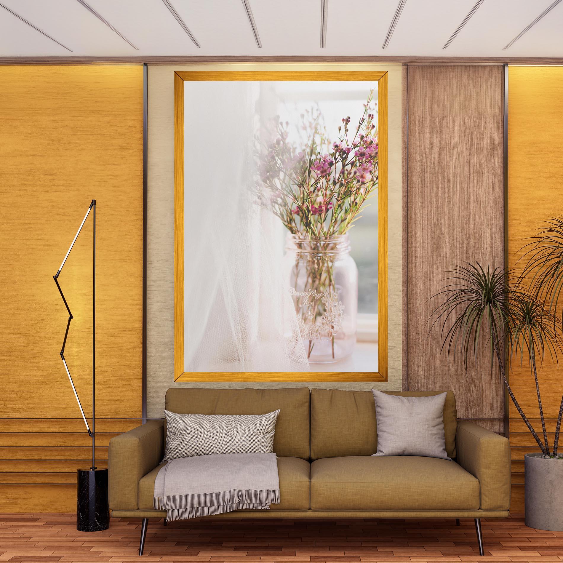 Картина на платно Field Flowers Vase mockup 9