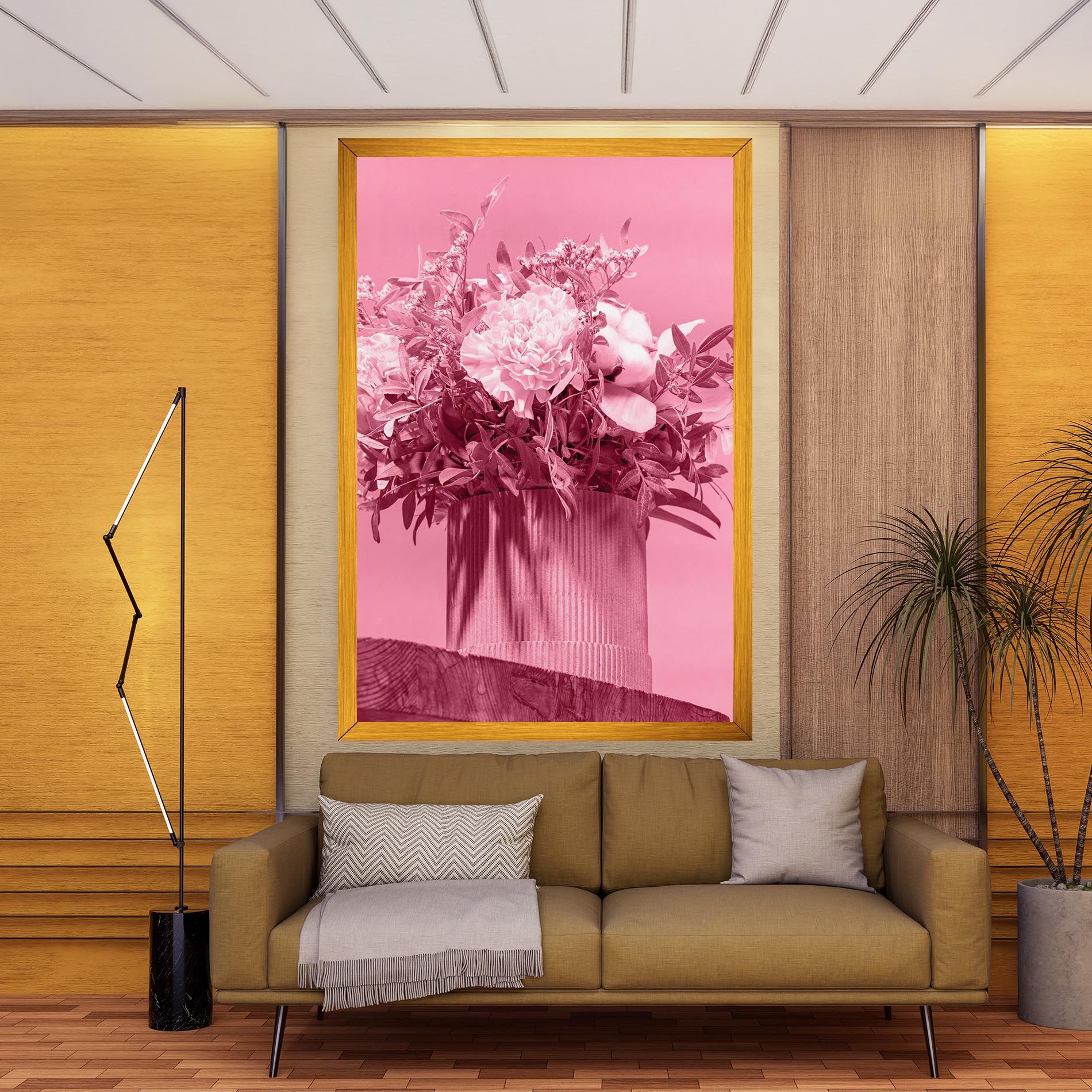 Pink Light Vase mockup 9