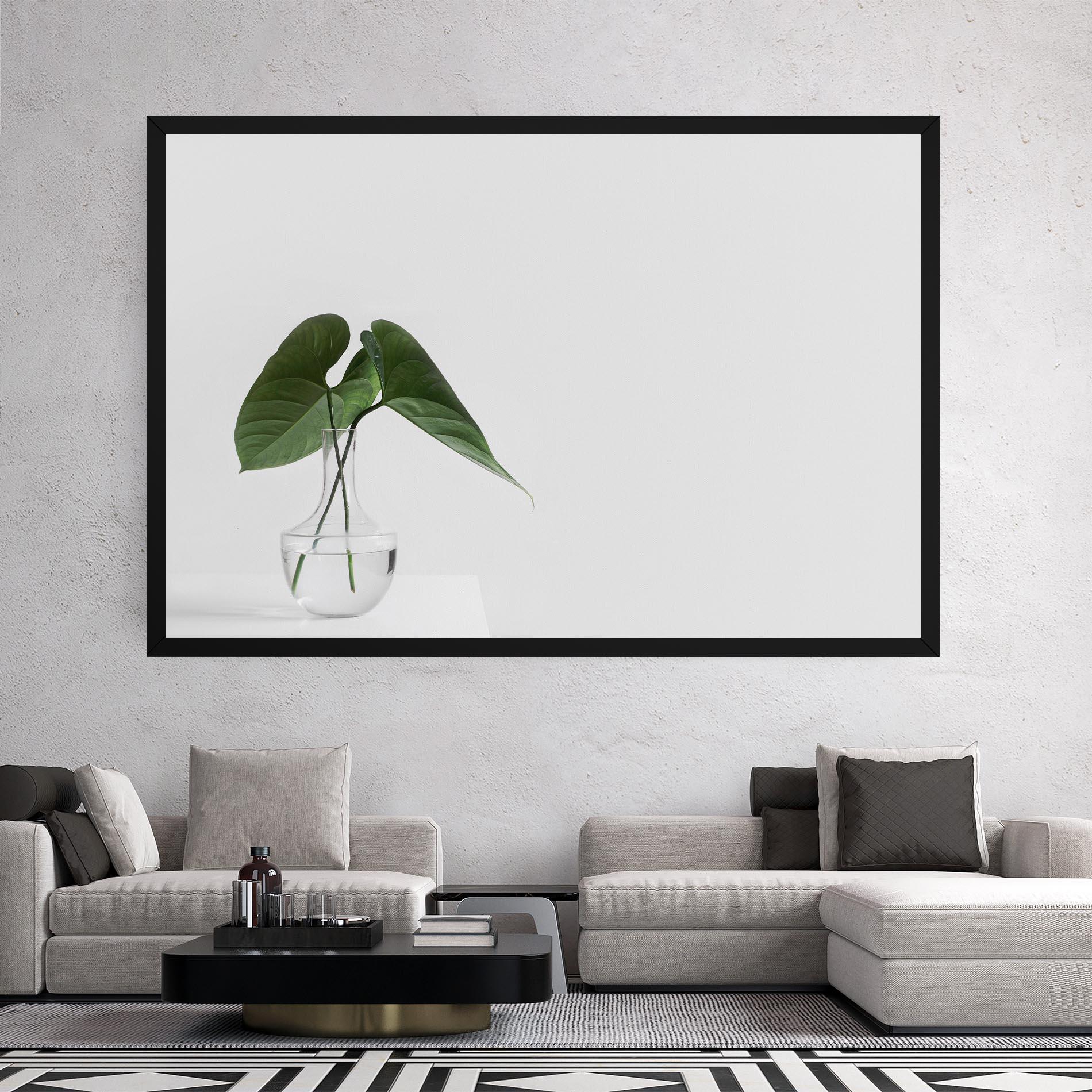 Картина на платно White Table Vase mockup 2