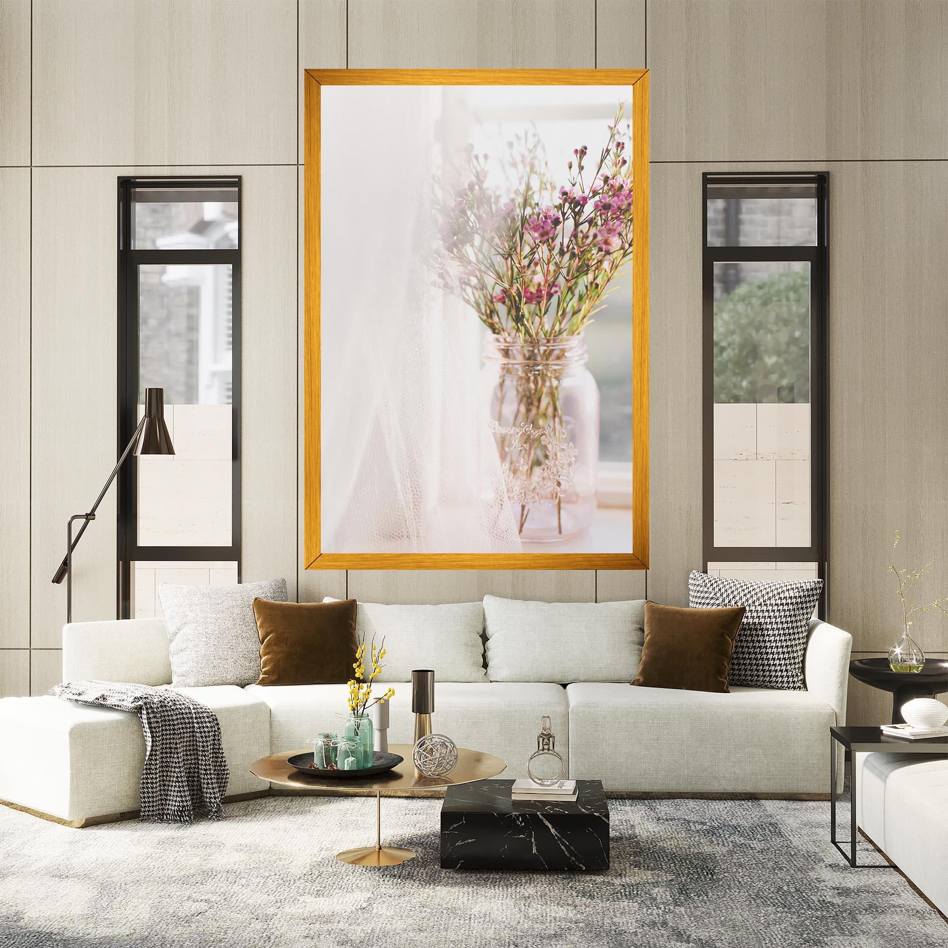 Картина на платно Field Flowers Vase mockup 2