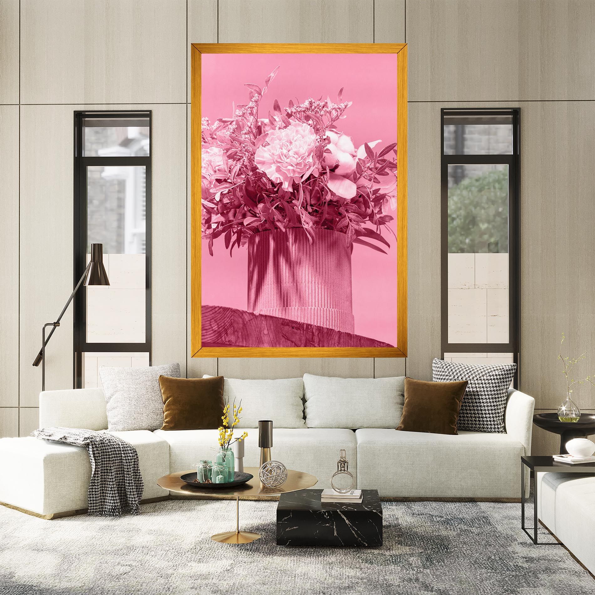 Pink Light Vase mockup 2