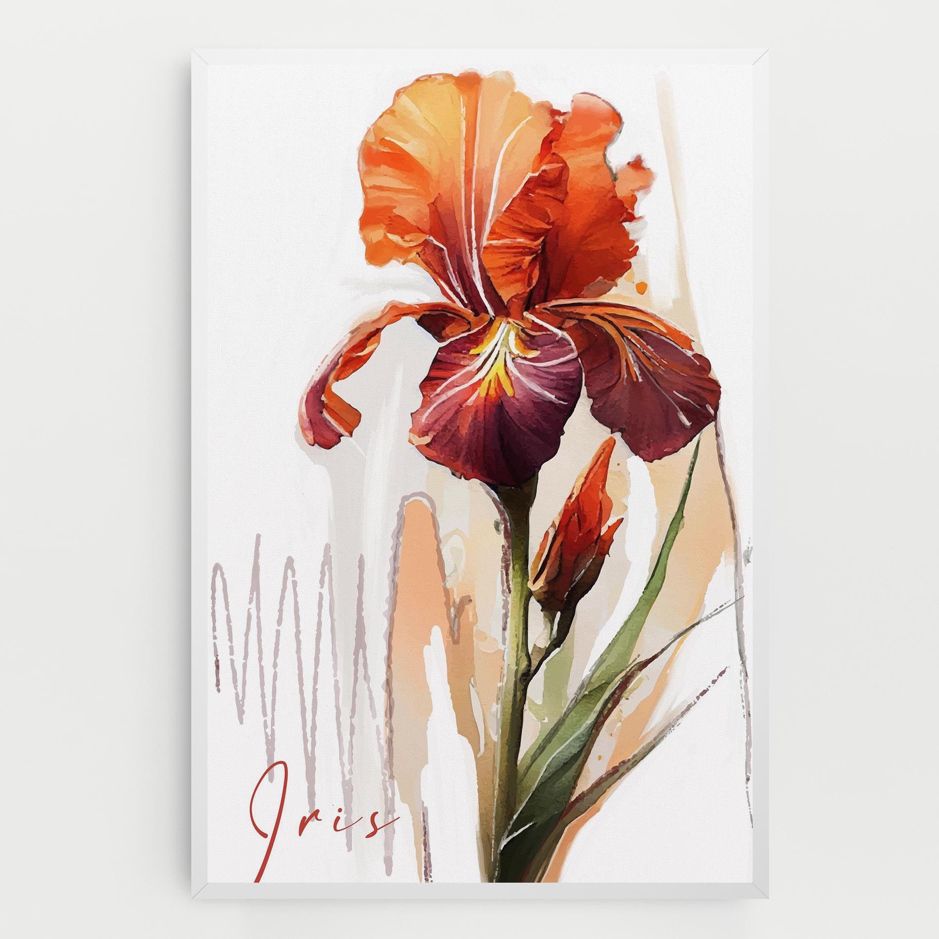Orange Iris mockup 0