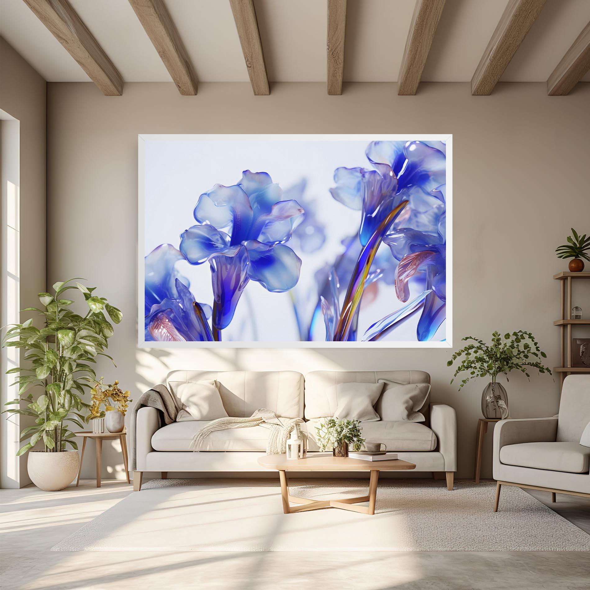 Картина на платно Iris Glass mockup 6