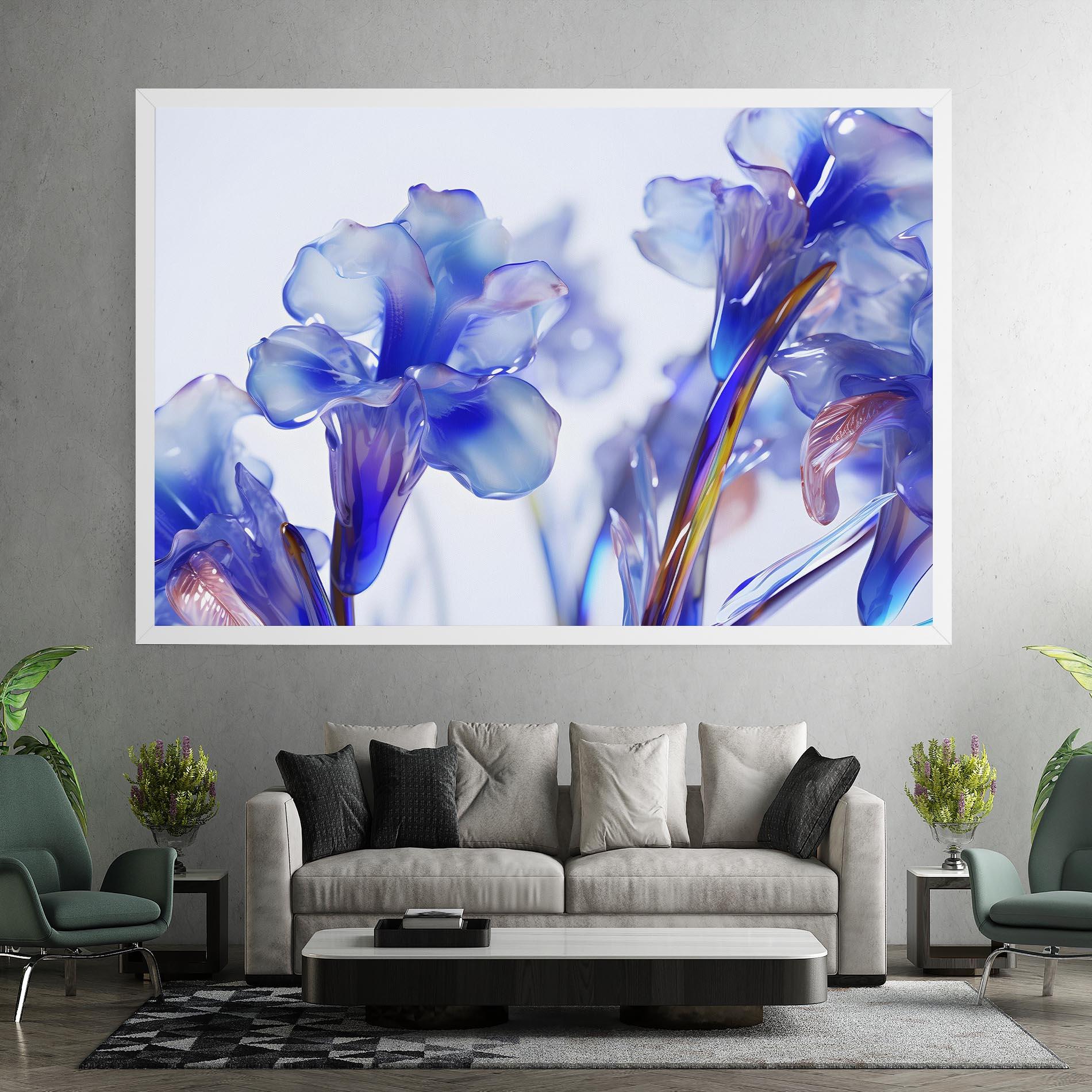 Картина на платно Iris Glass mockup 7