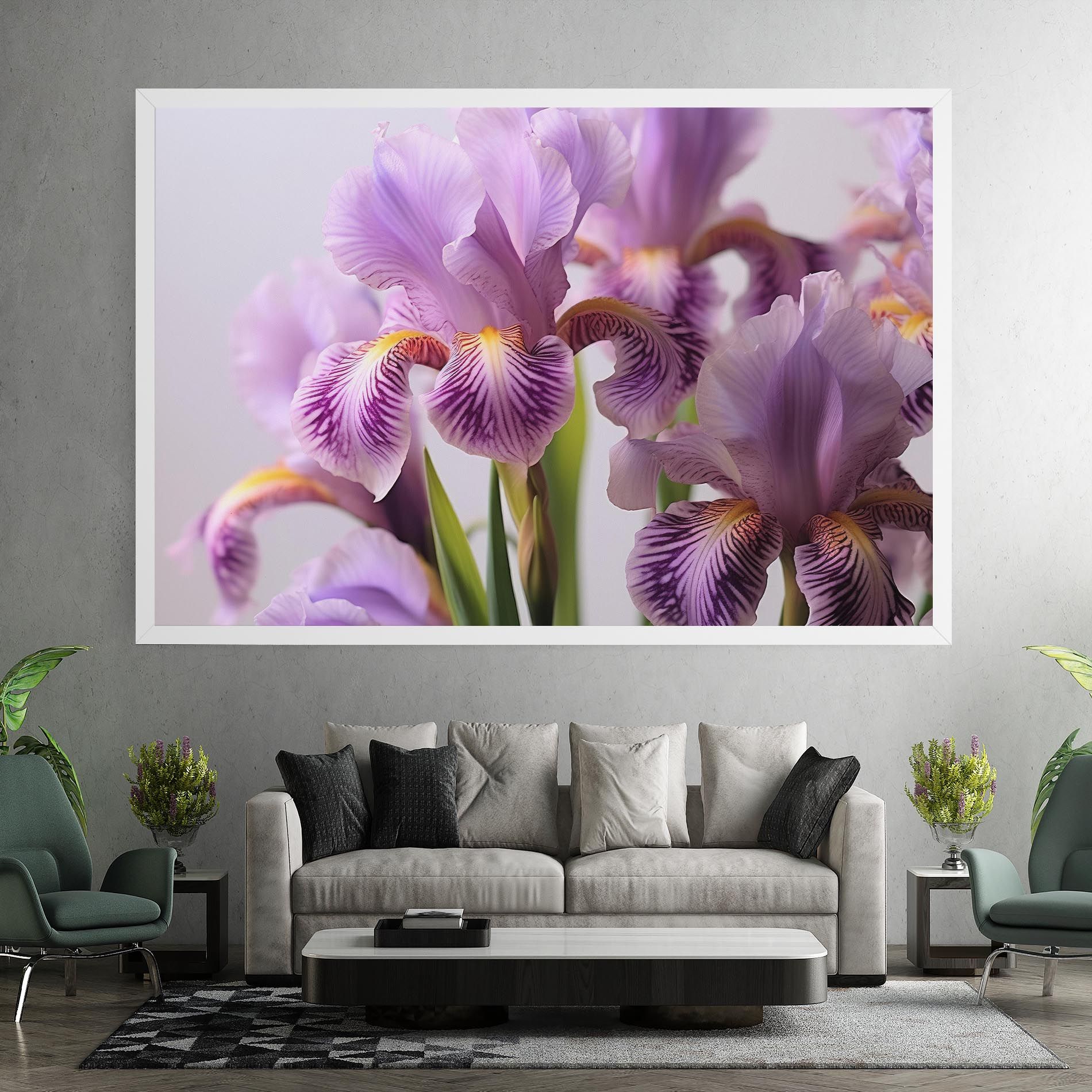 Iris In Vase mockup 7