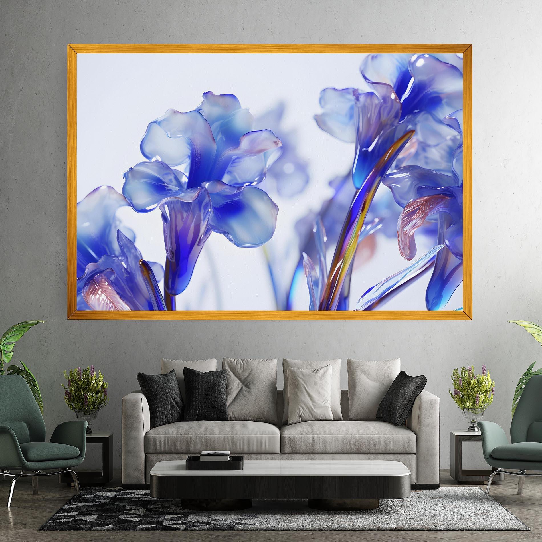 Картина на платно Iris Glass mockup 7