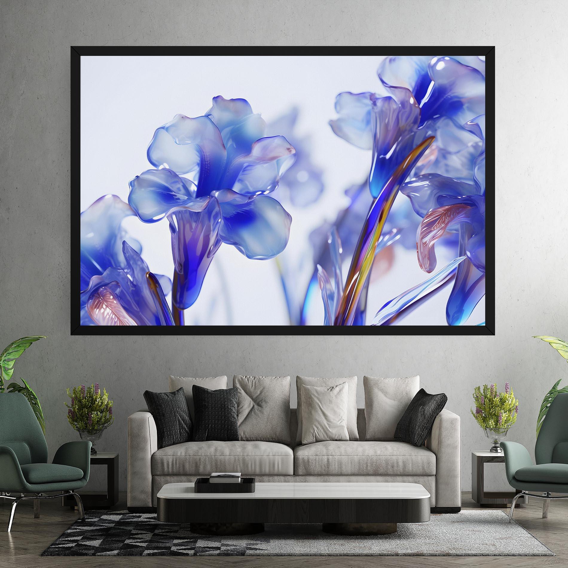 Картина на платно Iris Glass mockup 7