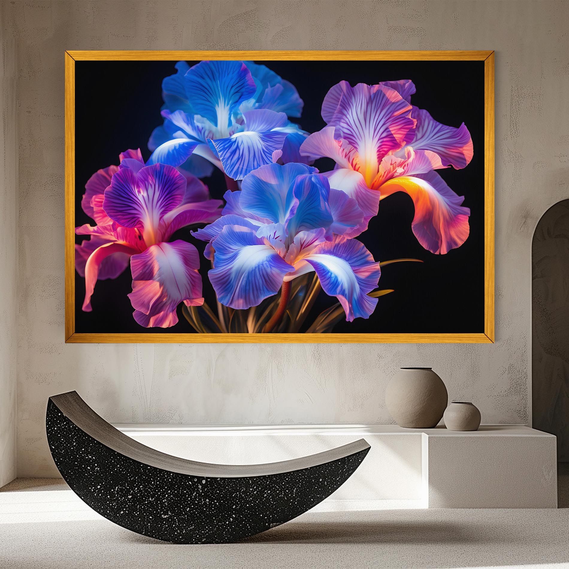 Blue Light Iris mockup 8