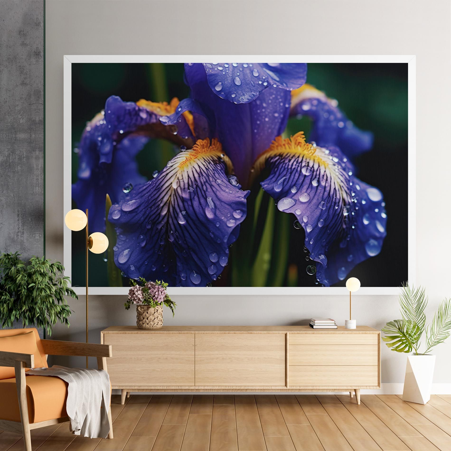 Iris After Rain mockup 9
