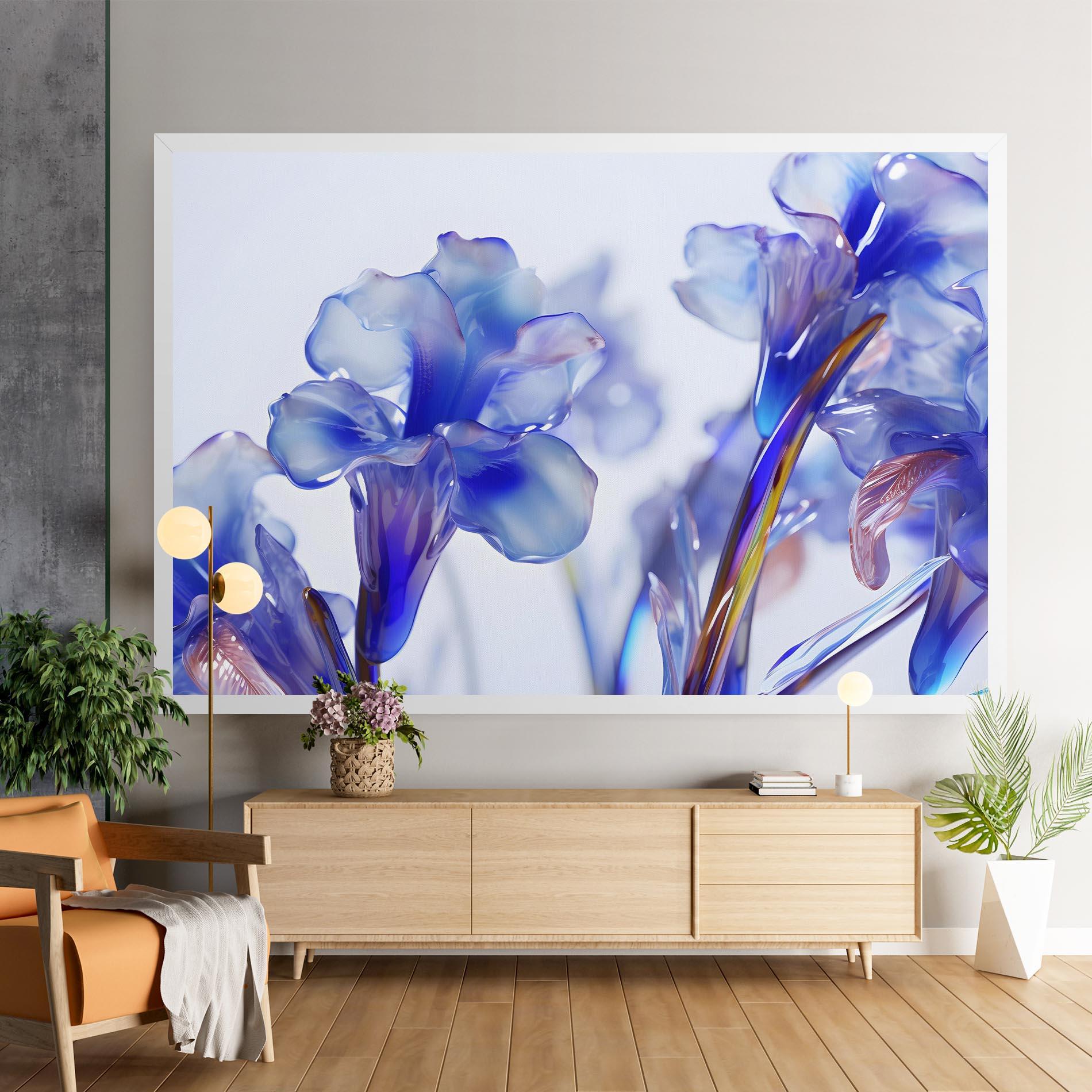 Картина на платно Iris Glass mockup 9