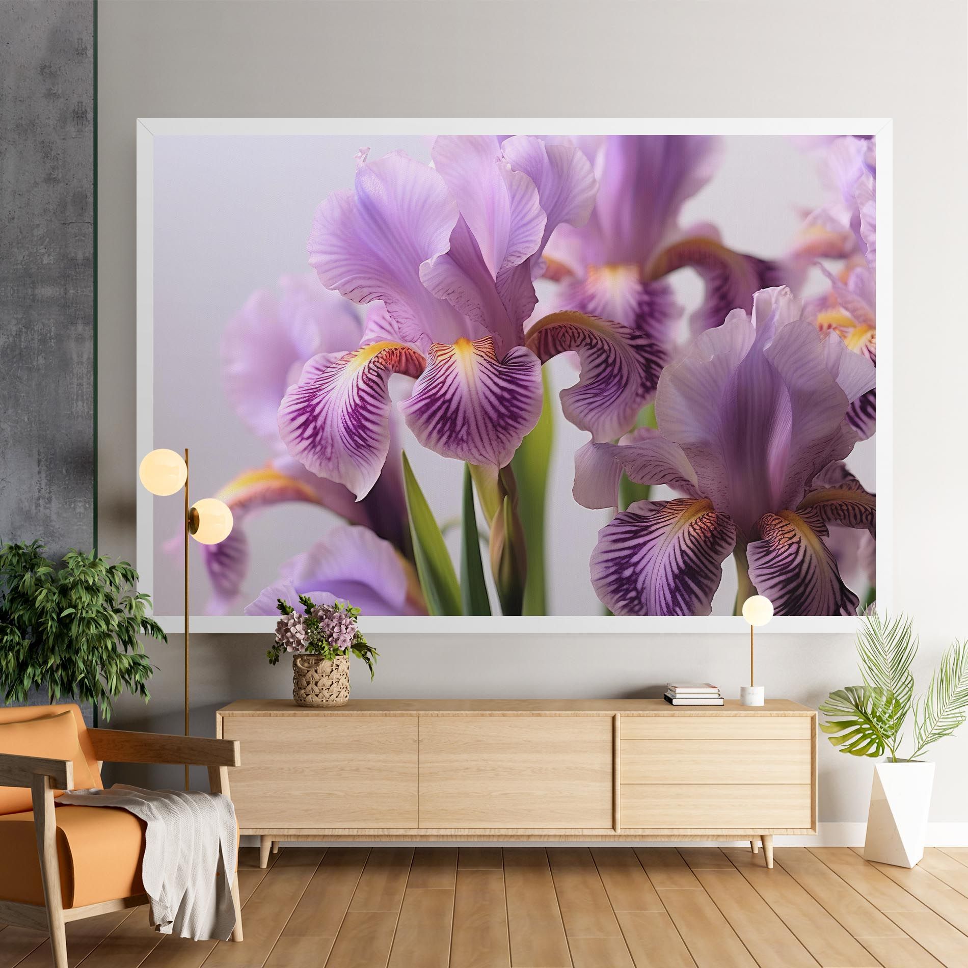 Iris In Vase mockup 9