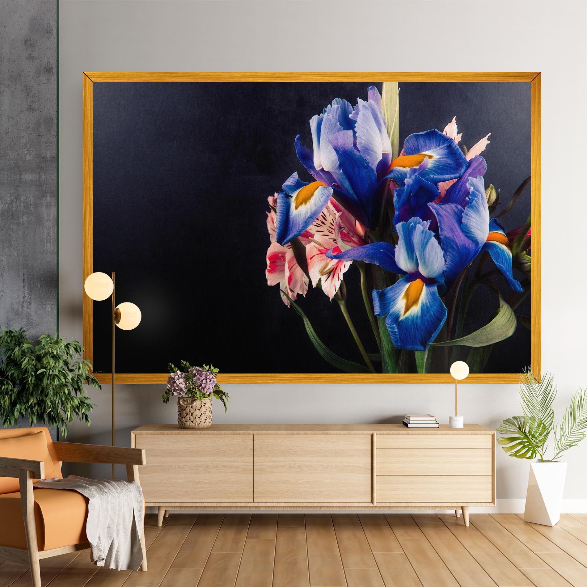 Iris Bouquet mockup 9