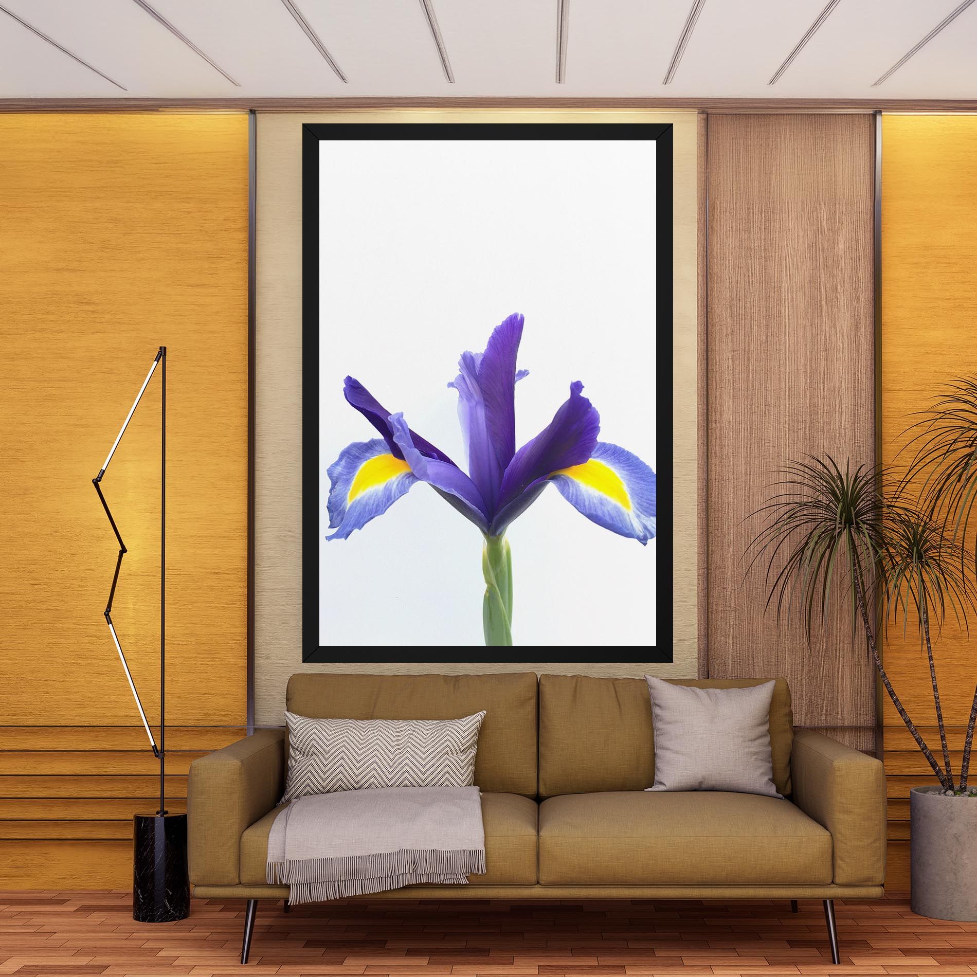 Yellow Color Iris mockup 9