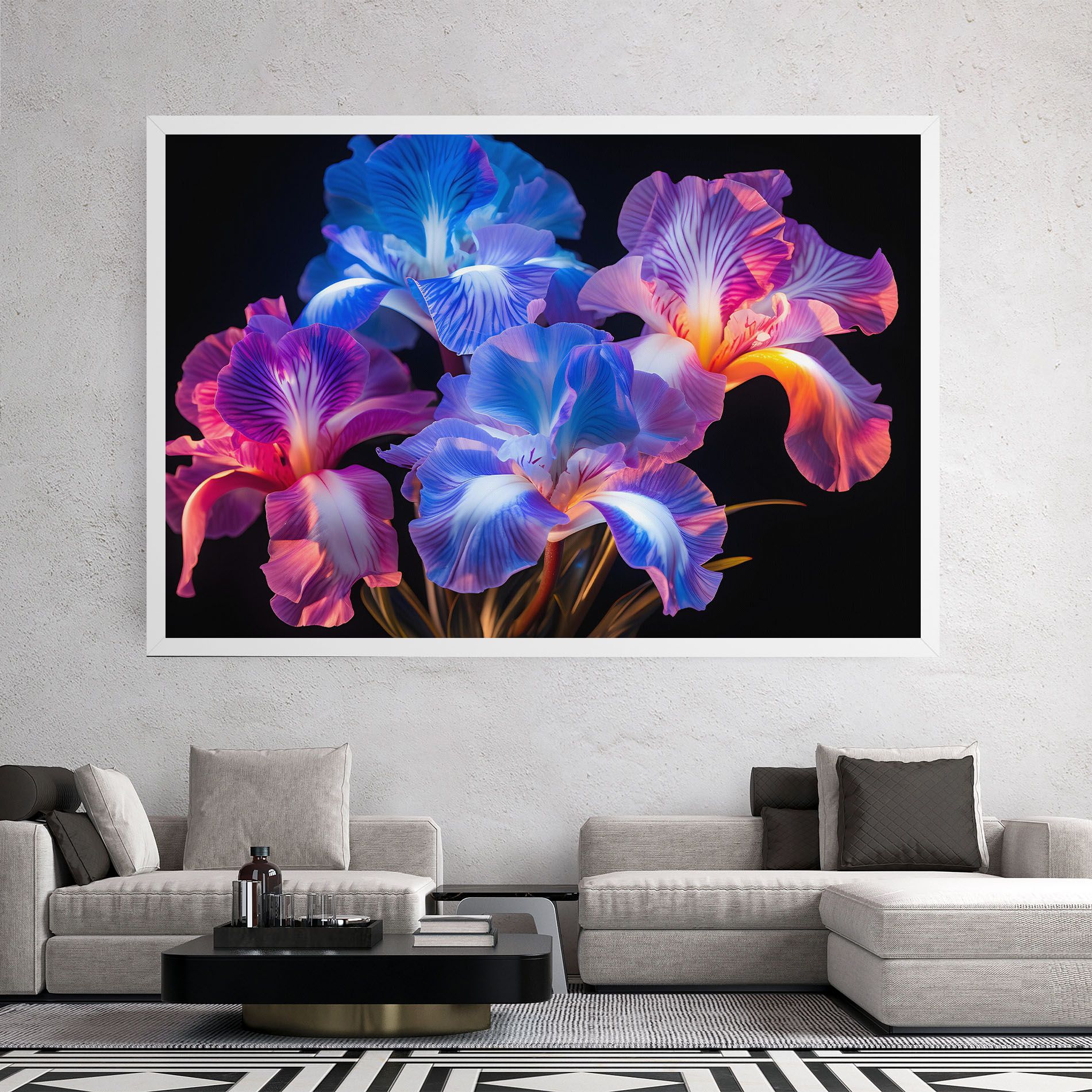 Blue Light Iris mockup 2