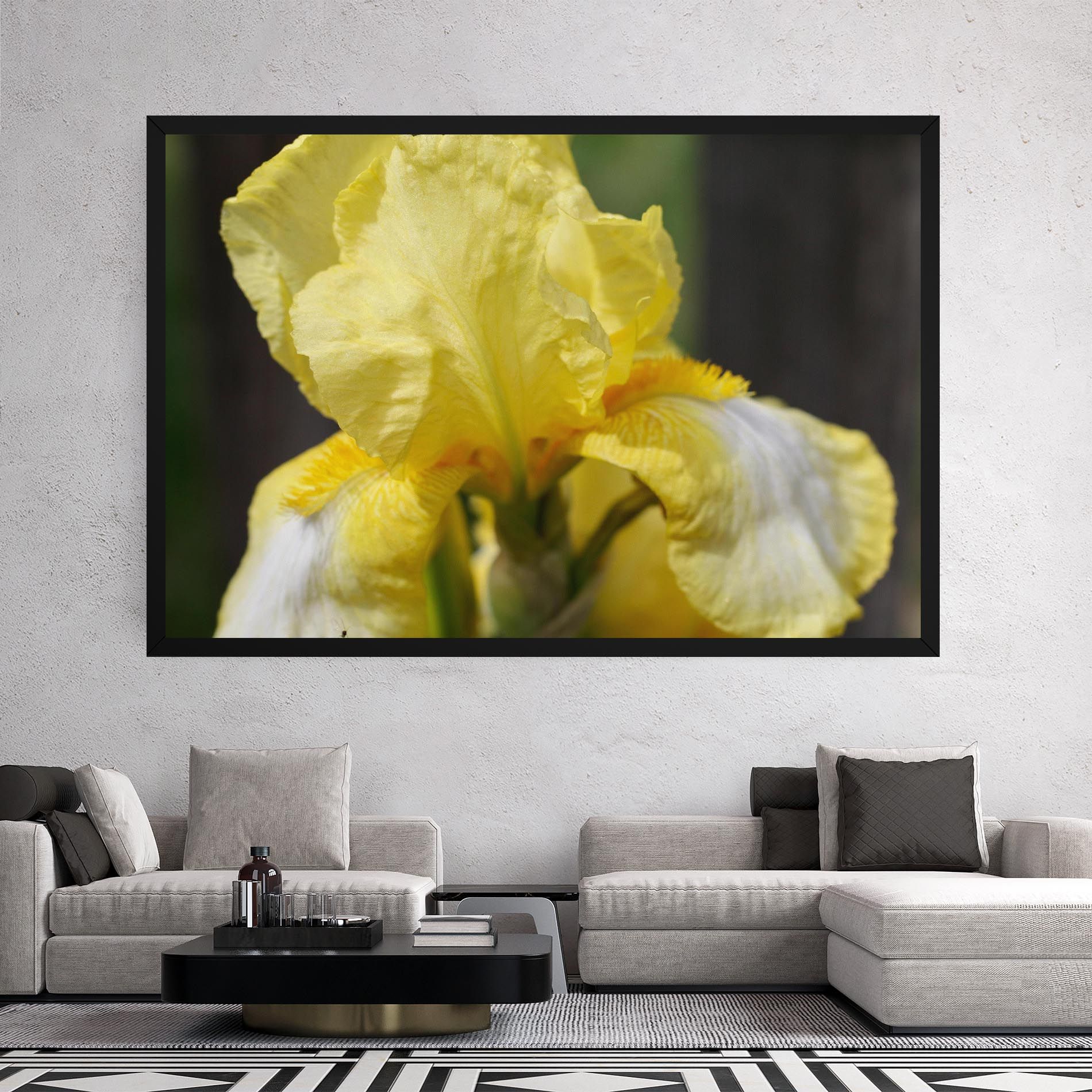 Garden Yellow Iris mockup 2