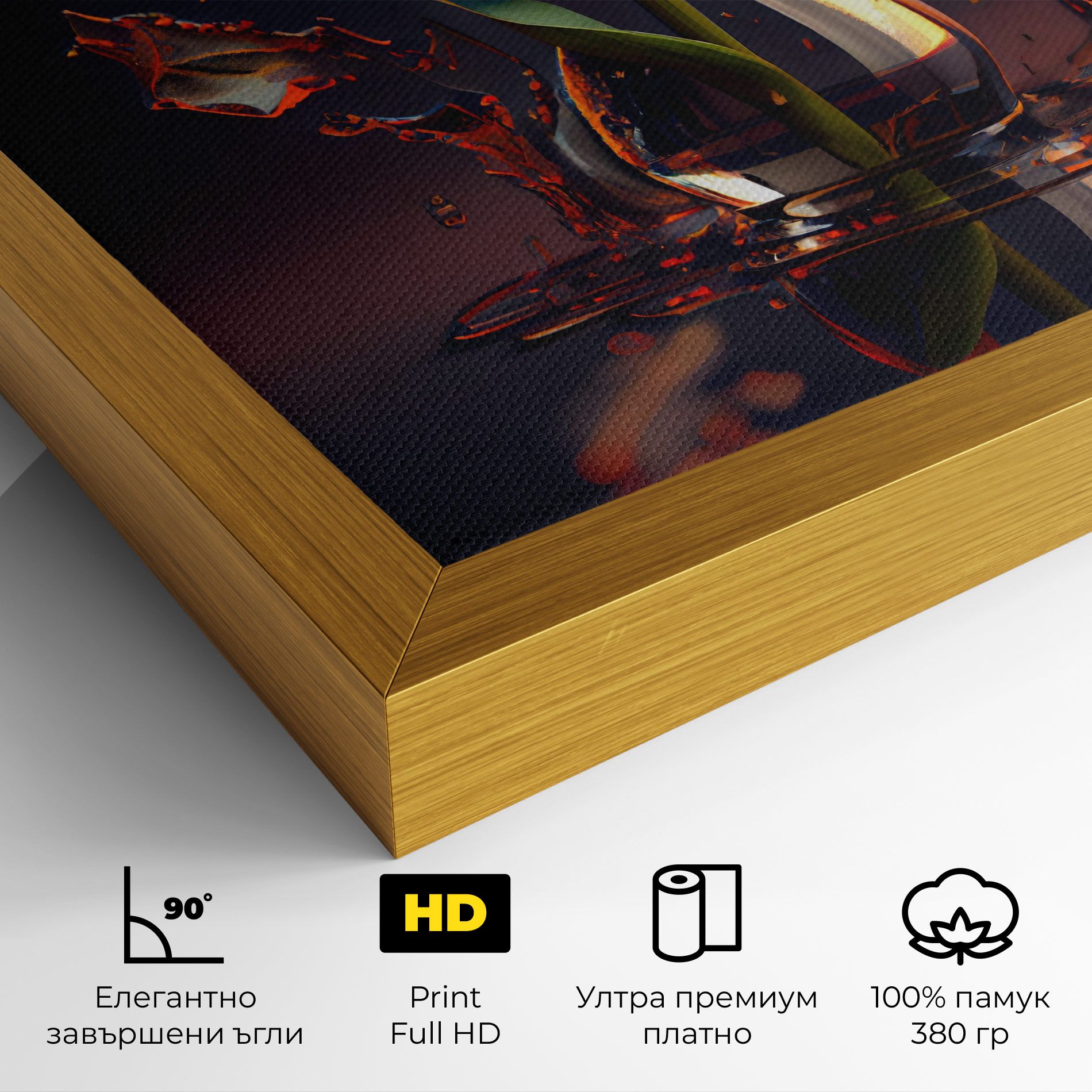 Black Tulip In Vase mockup 4