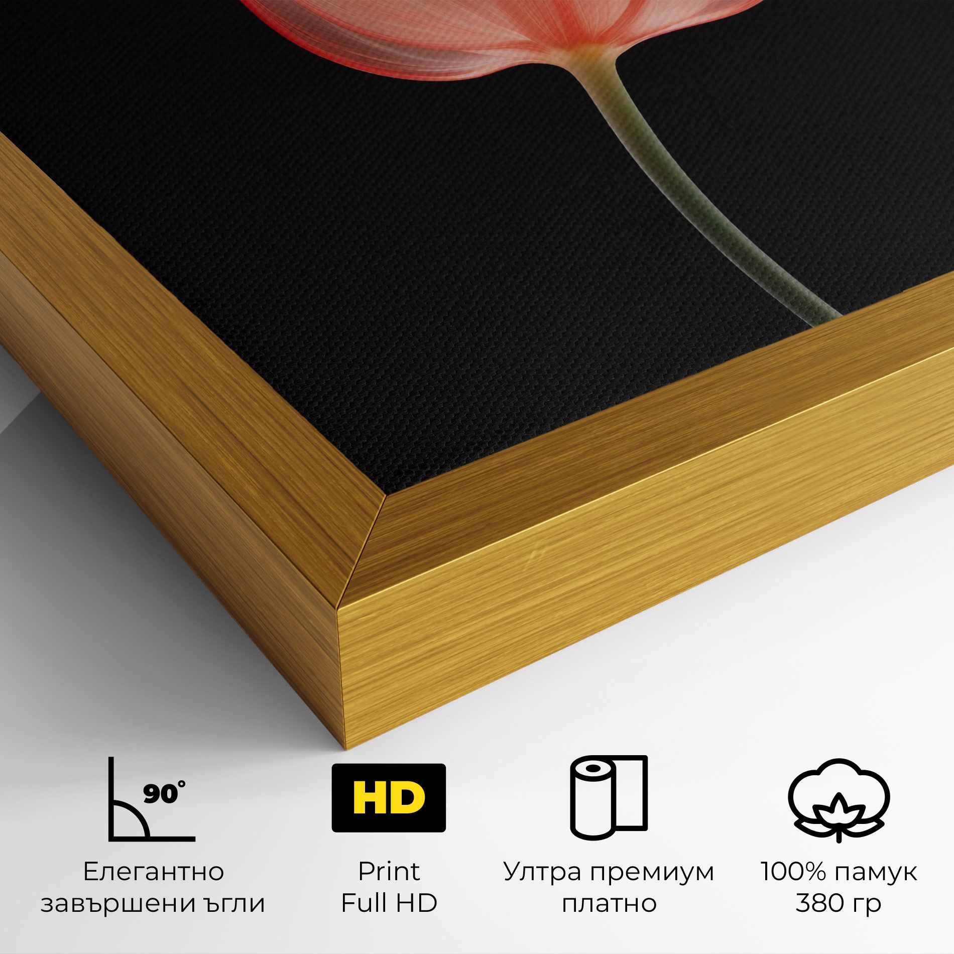 Pastel Pink Tulip mockup 4