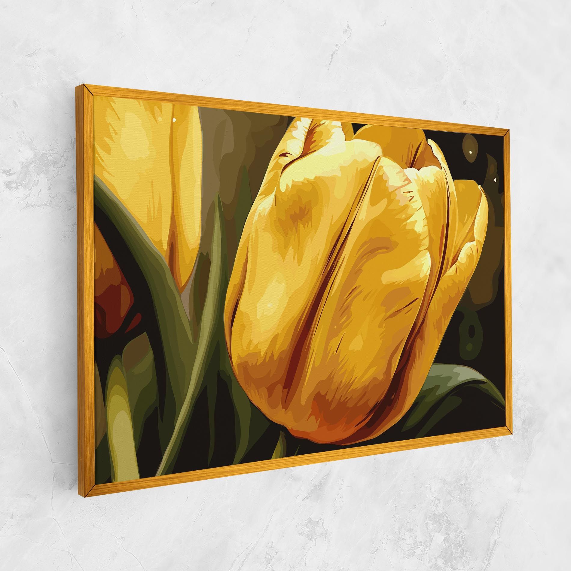 Big Yellow Tulip mockup 1