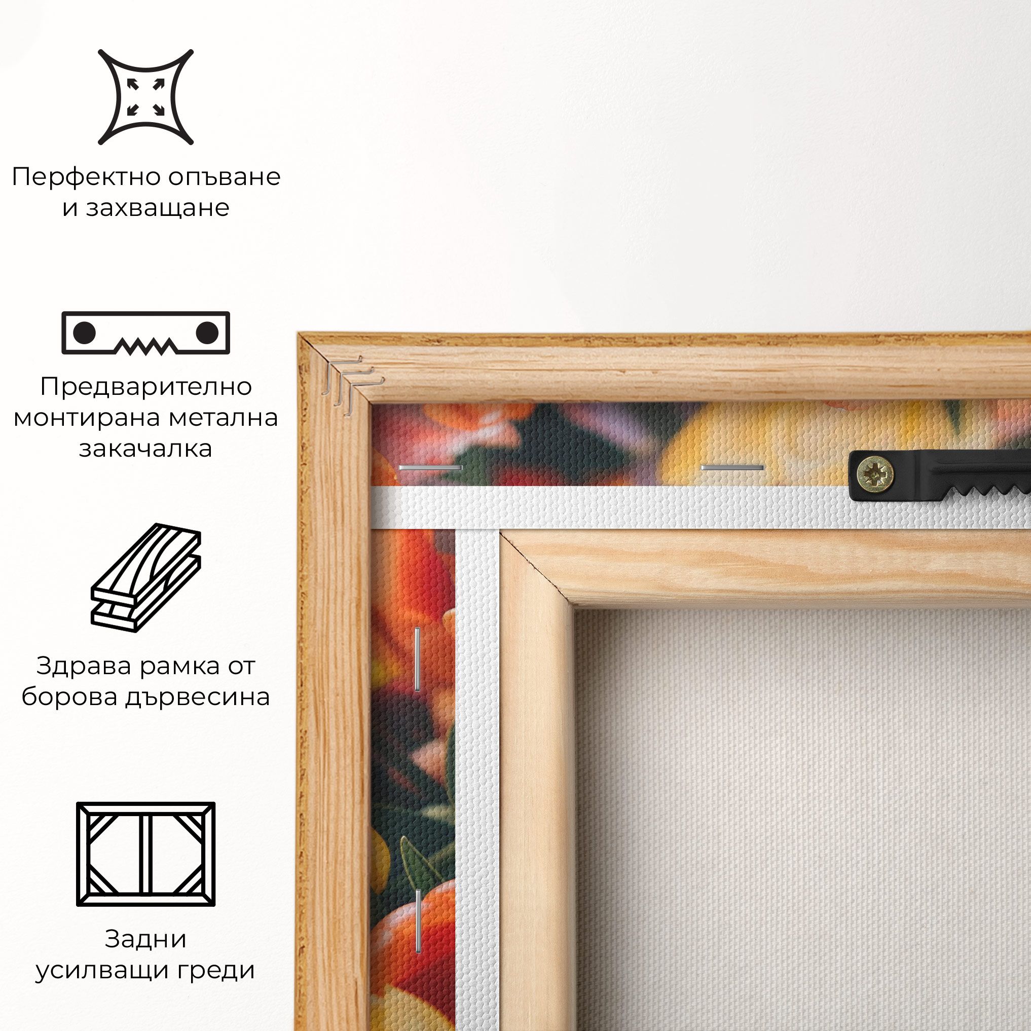 Orange Yellow Tulips mockup 5